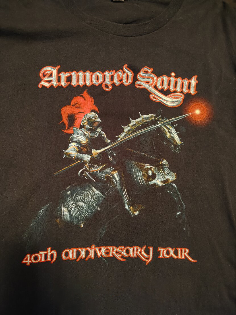 Armored Saint Band 40th Anniversary Tour Unisex T-Shirt Full Size AL769