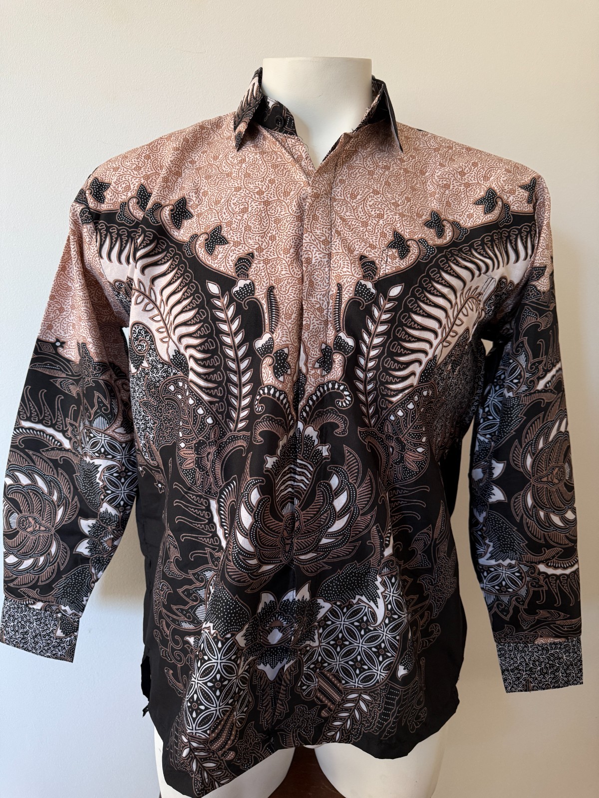13 Unit Batik Men Shirt Polyester Material Multicolor Multipattern
