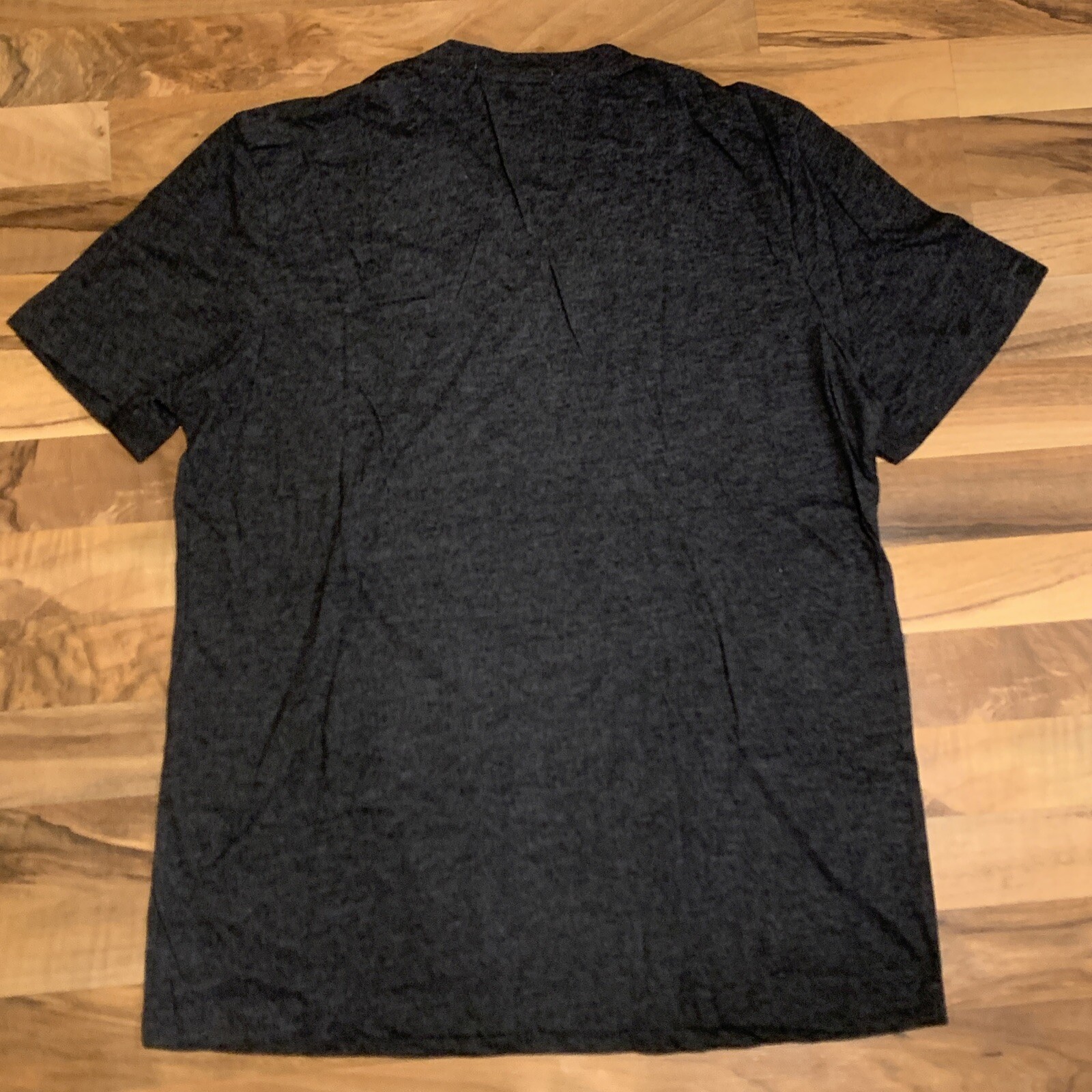 ABBOT & MAIN (Sz Medium) Men’s Basic V-Neck Tee T-Shirt Tri Blend Casual, Gray C