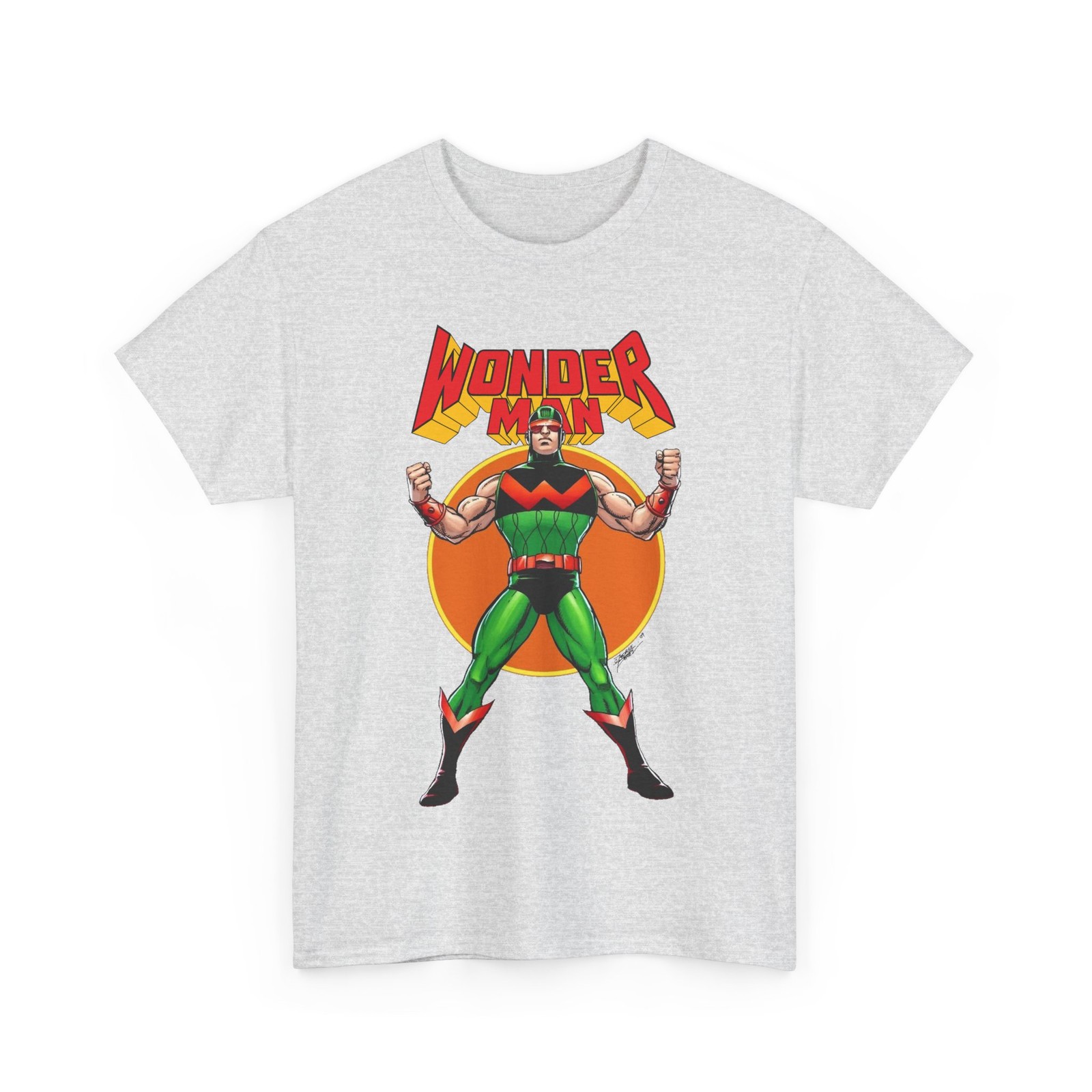 Wonder Man T-Shirt – George Perez Art – Simon Williams, Avengers – Marvel Comics
