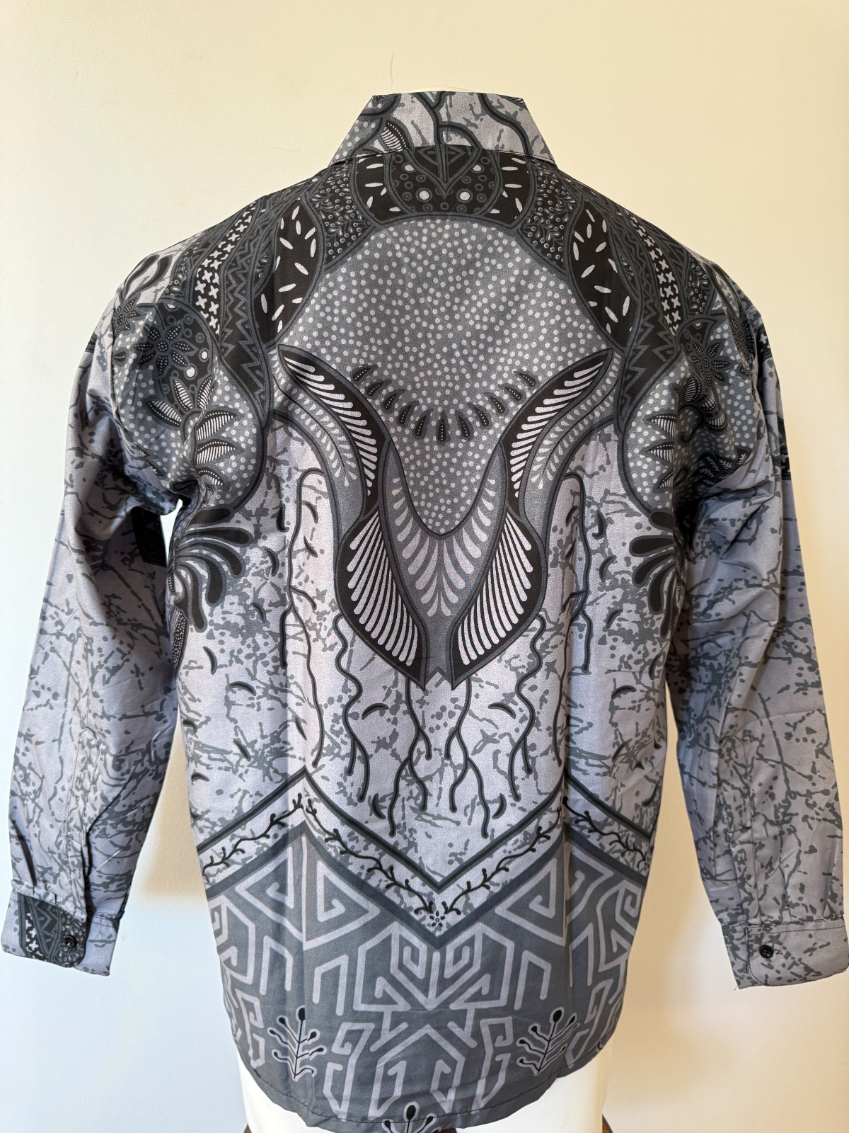 13 Unit Batik Men Shirt Polyester Material Multicolor Multipattern