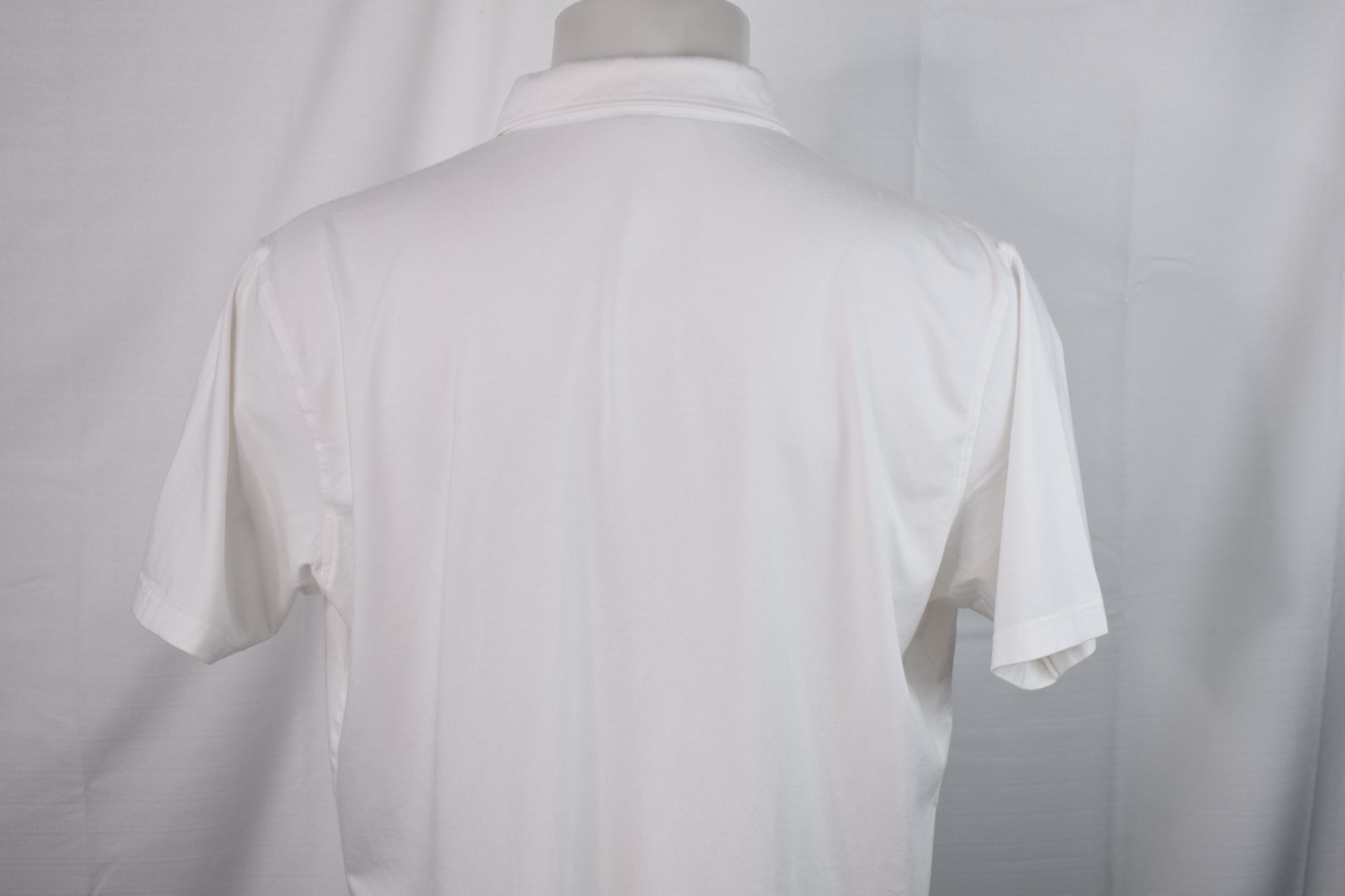 PETER MILLAR XL Men’s Short Sleeve Cotton Spandex Golf Polo Shirt White