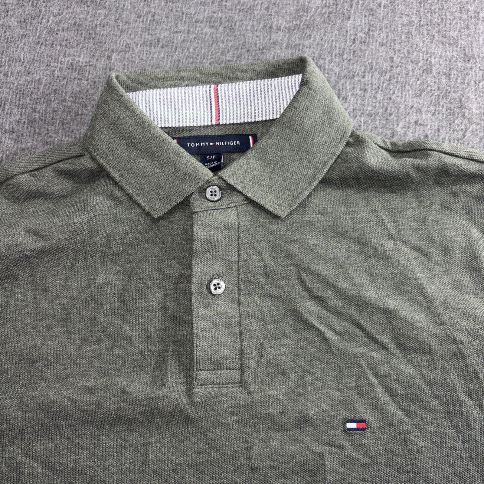 Tommy Hilfiger Men’s The 1985 Polo Shirt Classic Fit Small NWT Retail $69 Green