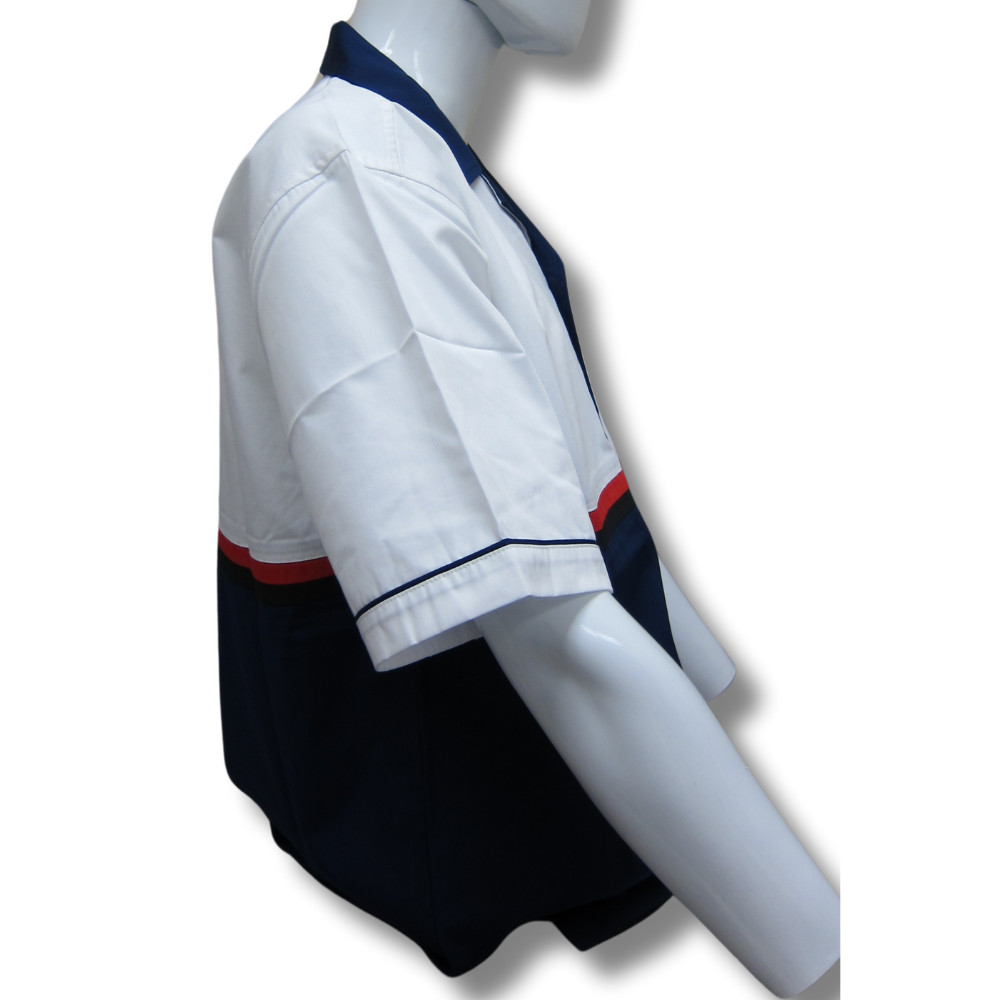 Ford Racing Pit Mechanic Button Down Work Crew Shirt Official Licensed