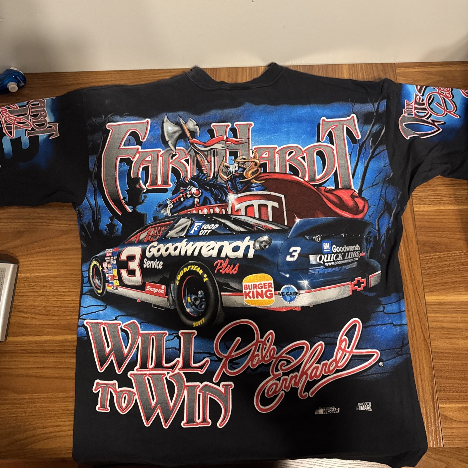 Vintage Dale Earnhardt The Quest The Spirit Within Will To Win T-Shirt Size L