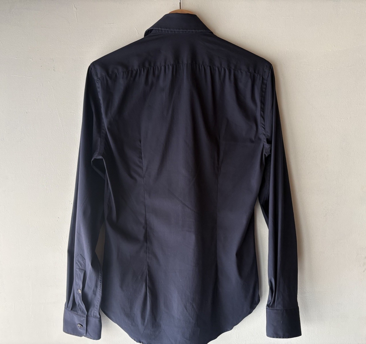 Acne Studios Blue Long Sleeve Button Up Dress Shirt Slim Fit EU 46 Excellent