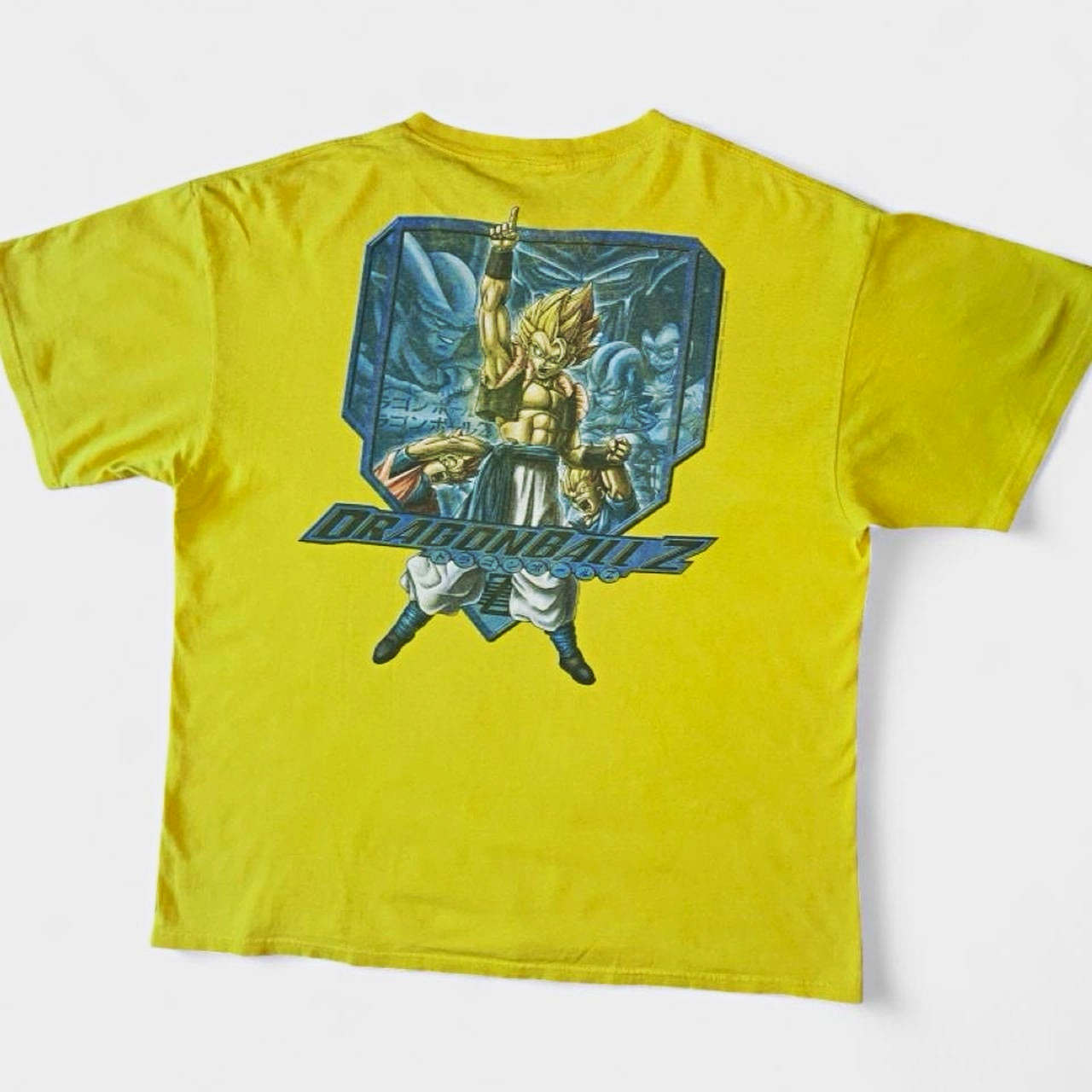 Vintage 2000 Dragon Ball Z Gogeta Anime T-Shirt XL Delta Pro Weight Y2K Rare