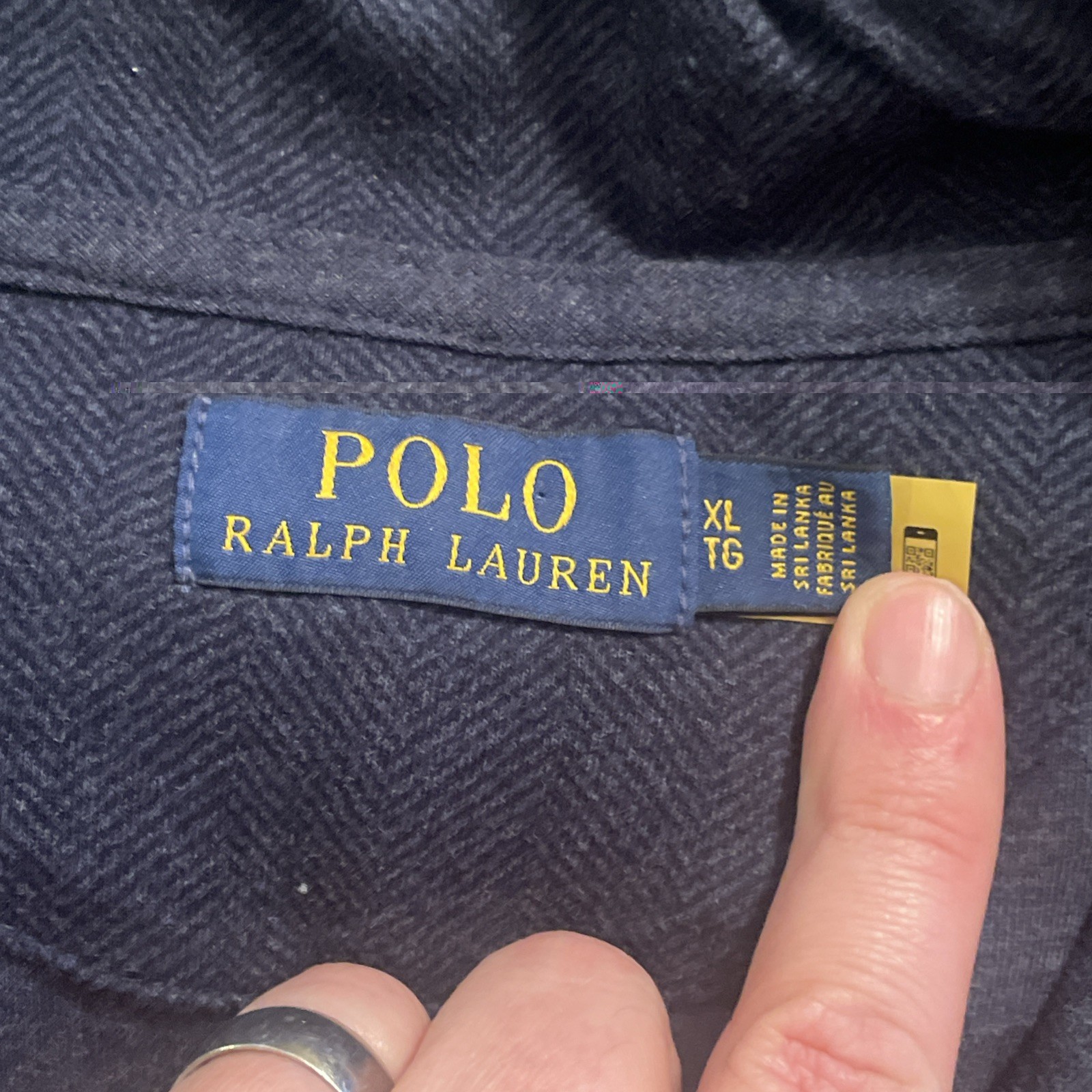 EUC Polo Ralph Lauren 5 Pc Lot / Button Shirts / 1 Sweater Pony ALL SZ XL
