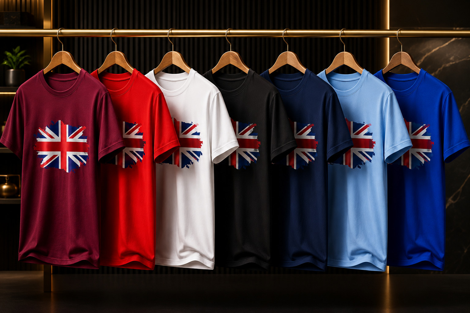UK Flag TEE| British Union Tee | UK Graphic | Lightweight Gift