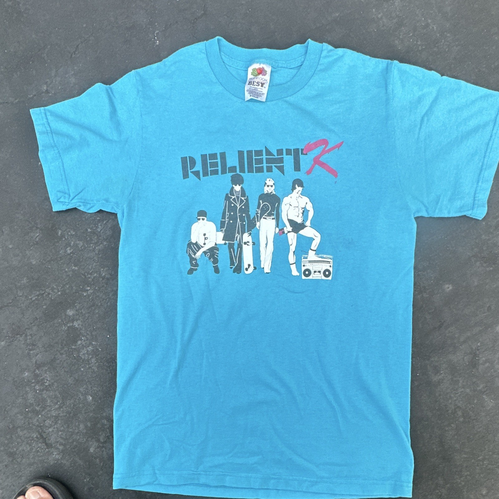 Relient K Vintage T-Shirt Graphic Crew Christian Pop Punk Rock Size Small