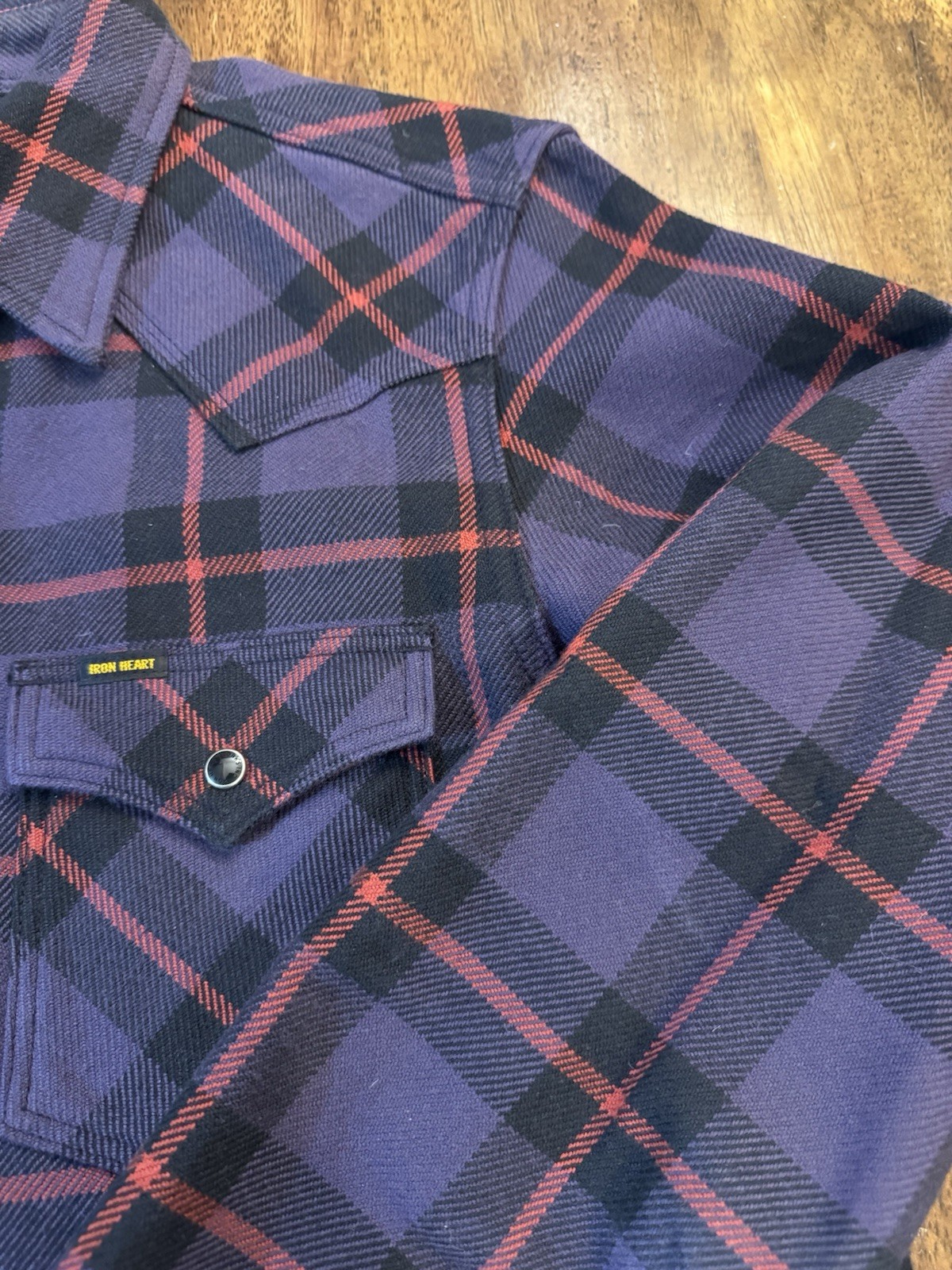 Iron Heart Ultra Heavy Flannel Western L