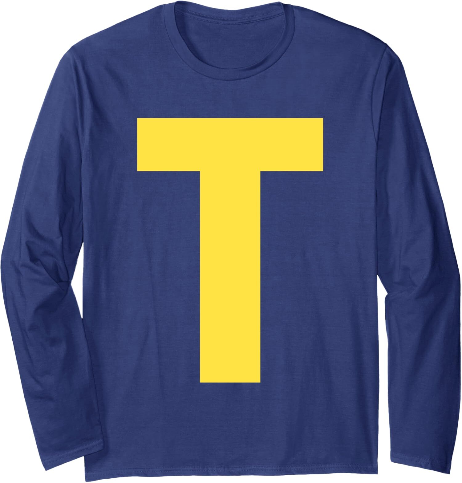 Letter T Chipmunk Funny Group Matching Halloween Long Sleeve Tshirt