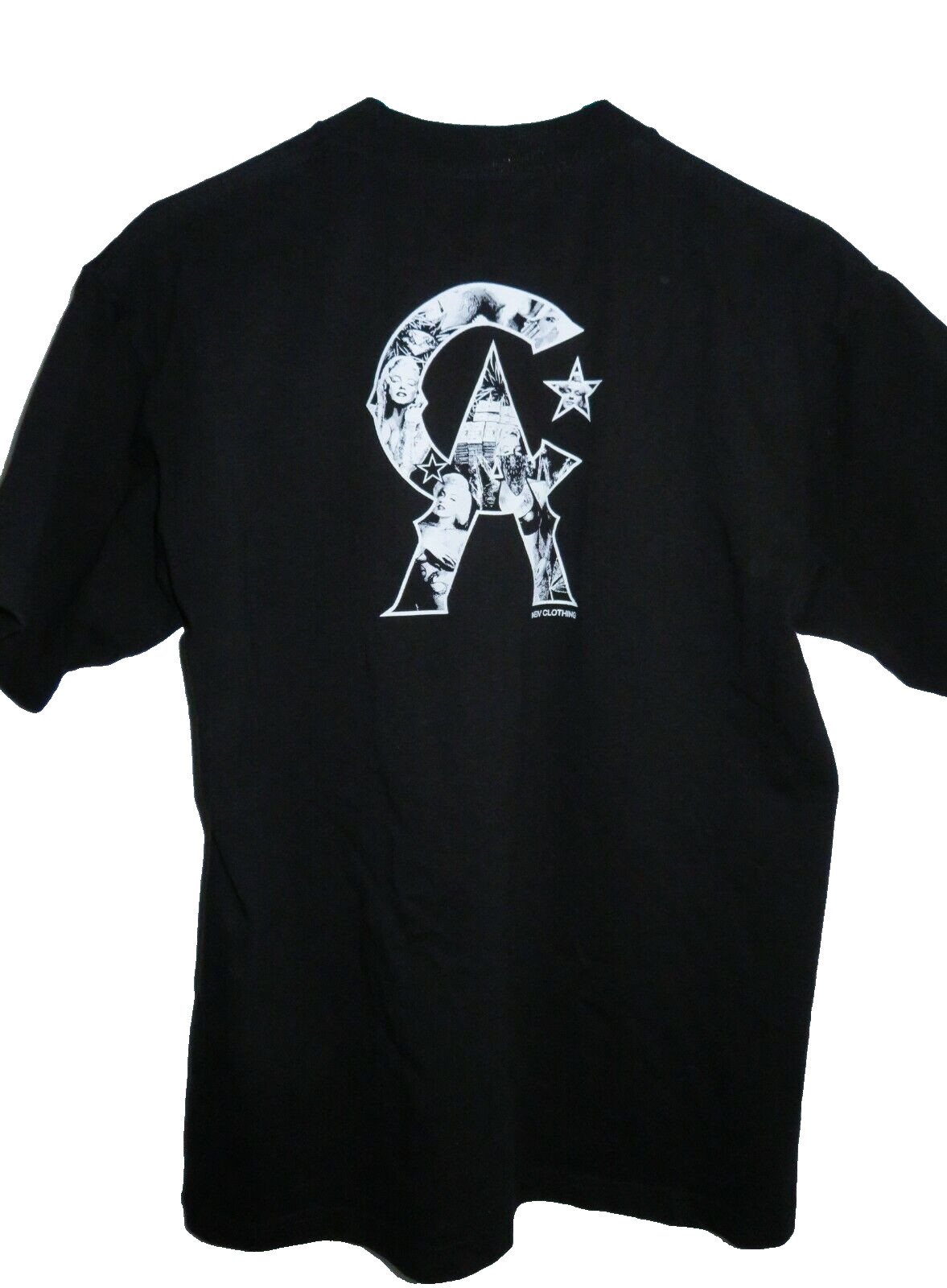 Weiv Gear Marilyn Monroe California T-Shirt King Of Street Mens Medium Black USA