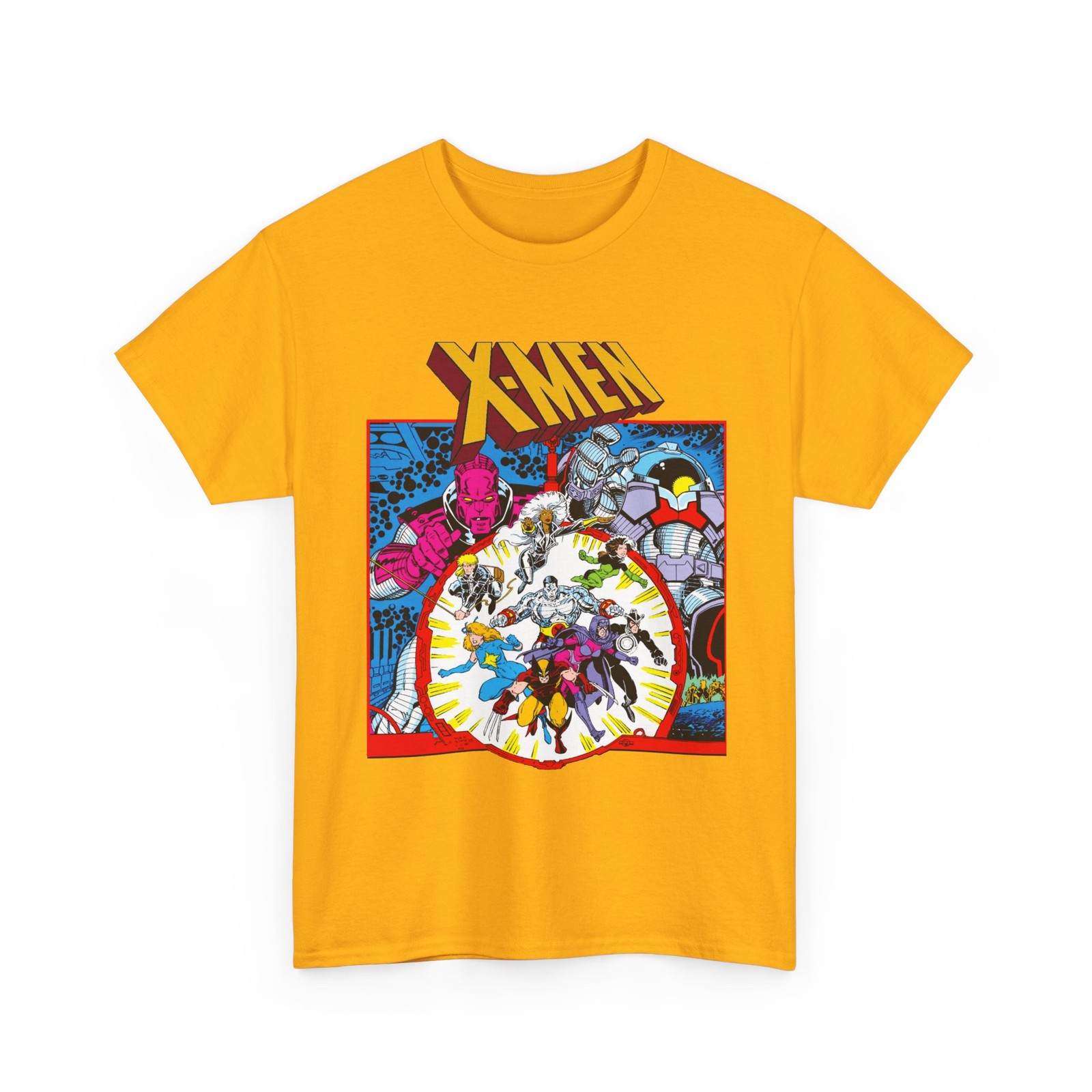 Uncanny X-Men T-Shirt Marvel Comics Arthur Adams Art Wolverine Vintage-Style Tee