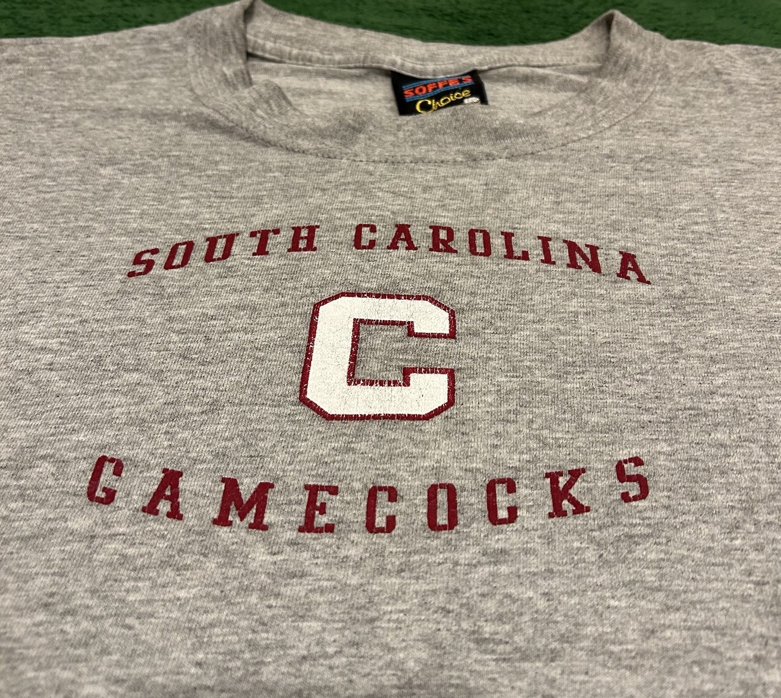Vintage South Carolina Gamecocks College Logo T-Shirt Size Mens Large L