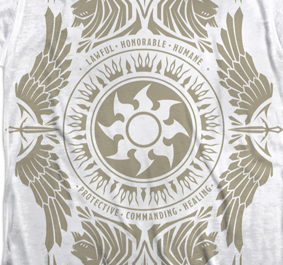 MAGIC THE GATHERING WHITE MANA Licensed Adult Graphic Tee Shirt SM-3XL