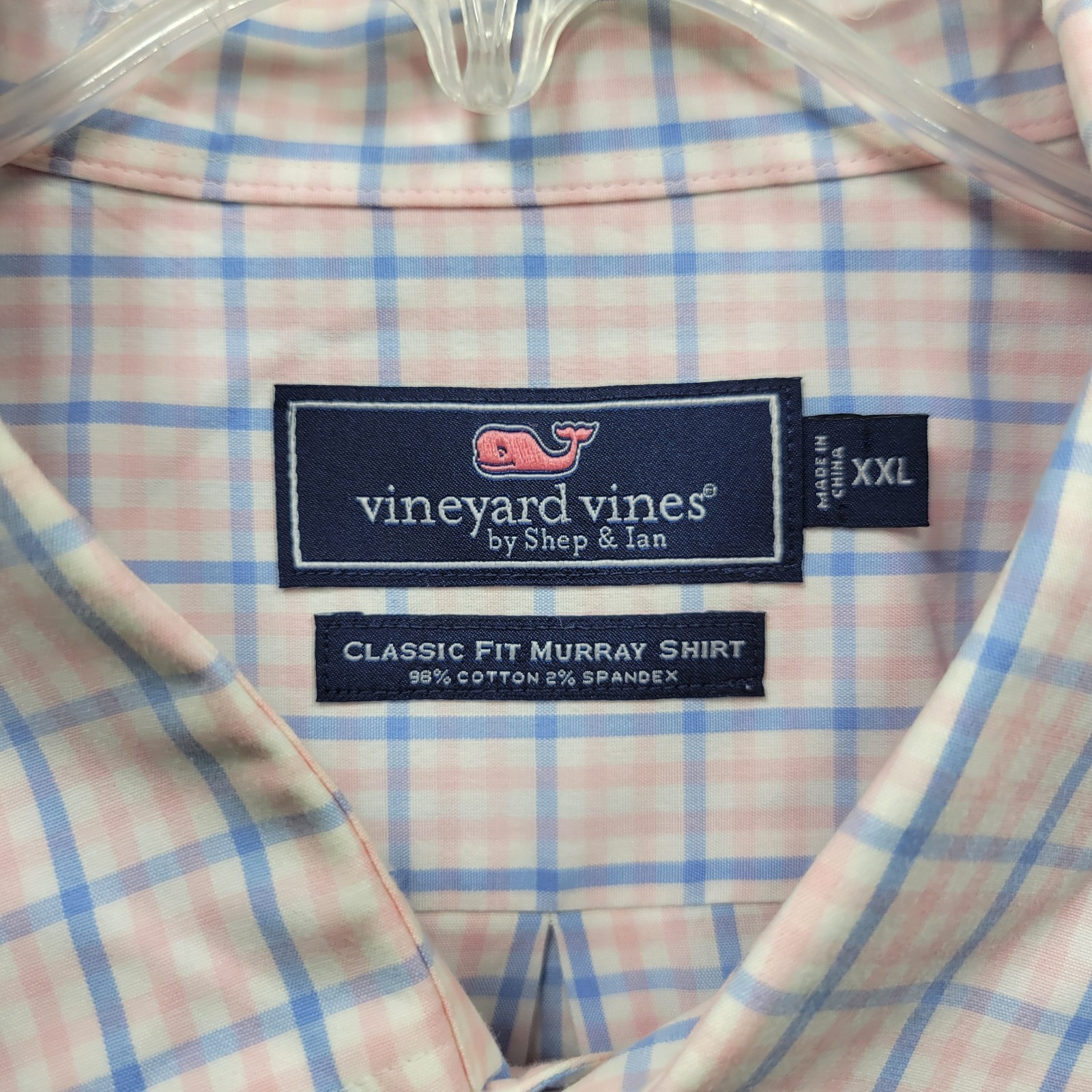 Vineyard Vines Slim Fit Murray Shirt 2XL Long Sleeve Button Down Multicolor