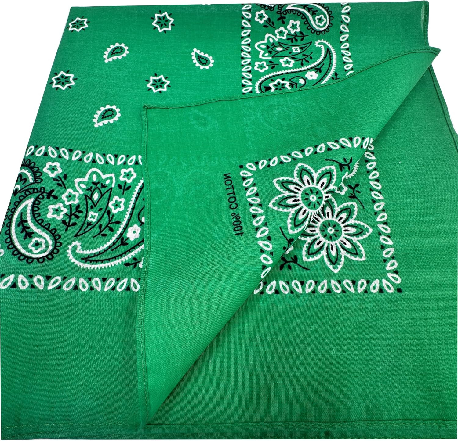 Bandanas Gift Box 6 Pack,Premium Super Soft 60S Cotton Paisley Bandannas Handker