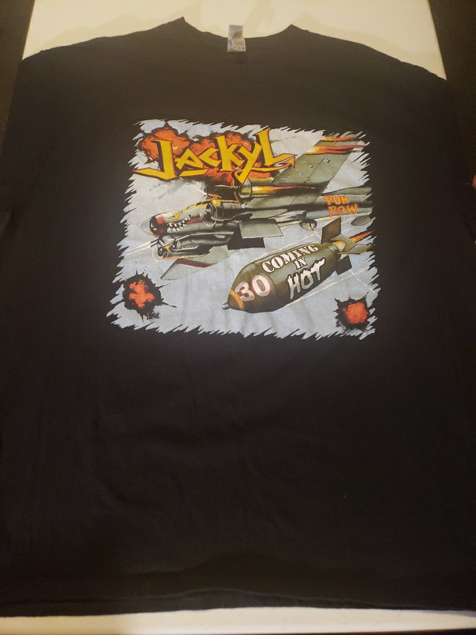 Jackyl 30 Coming in Hot T-Shirt Double Sided XL