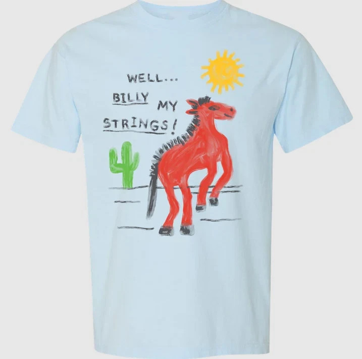 Billy Strings Winter Tour 2026 February Billy My Strings T-Shirt Size S-5Xl