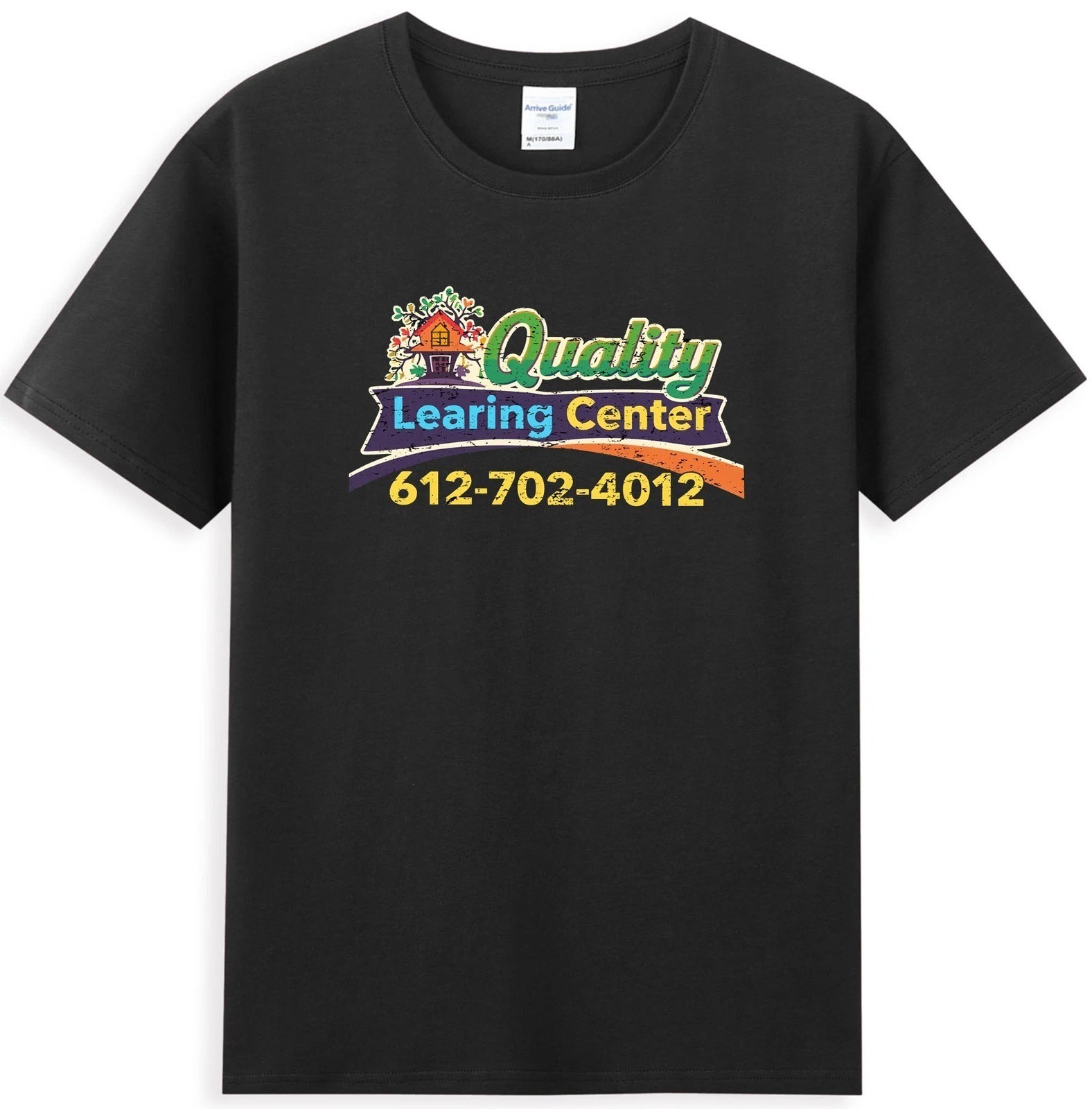 Quality Learning Center Funny Parody Education Unisex Black Shirt S-5XL Q8741