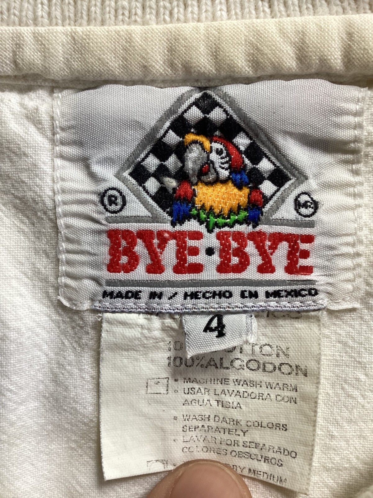 Bye – Bye St. Maarten N.A. Vintage Men’s Button-Up Souvenir Shirt XL 4