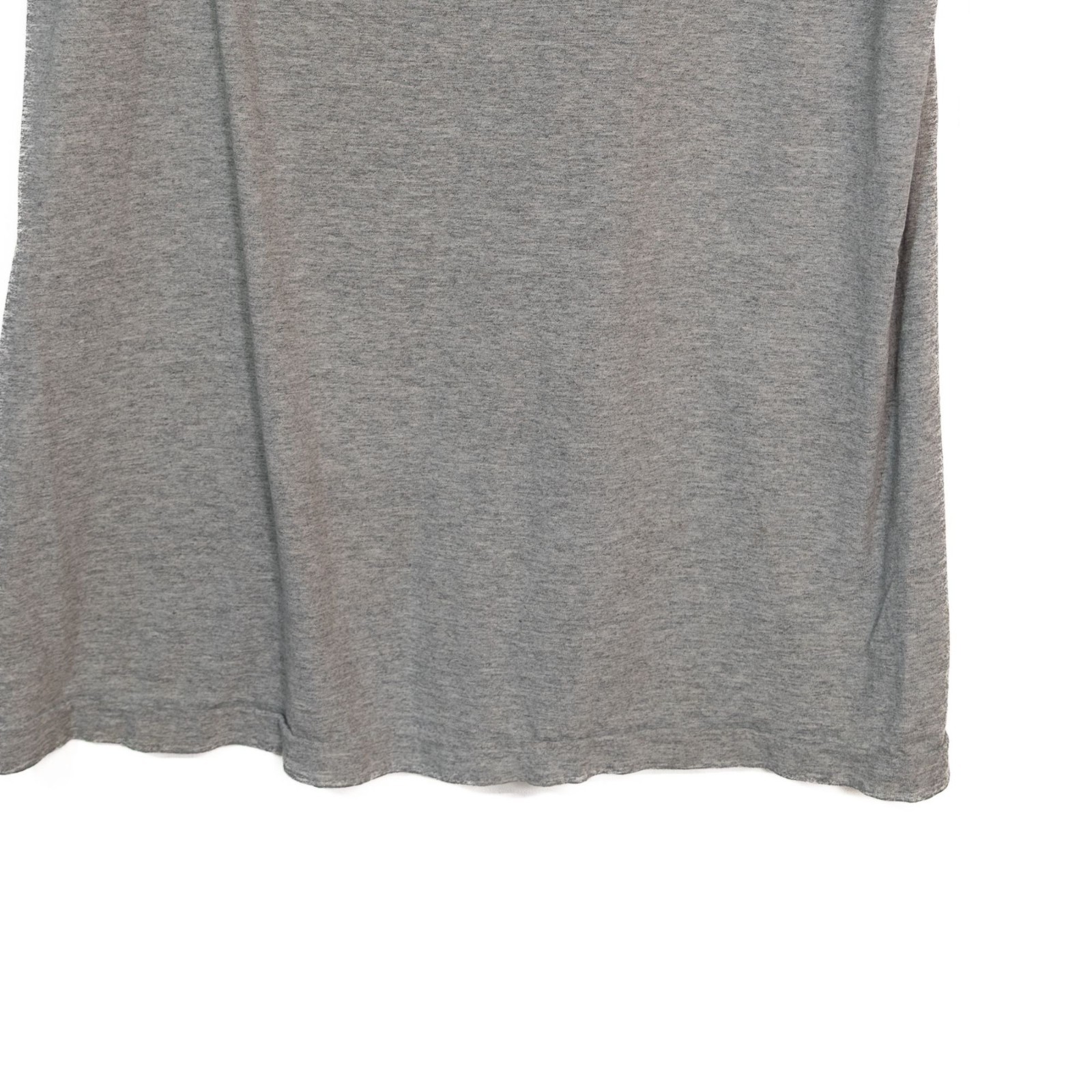 Alstyle Apparel & Activewear Size L Gray Crewneck Short-Sleeve T-Shirt Mens
