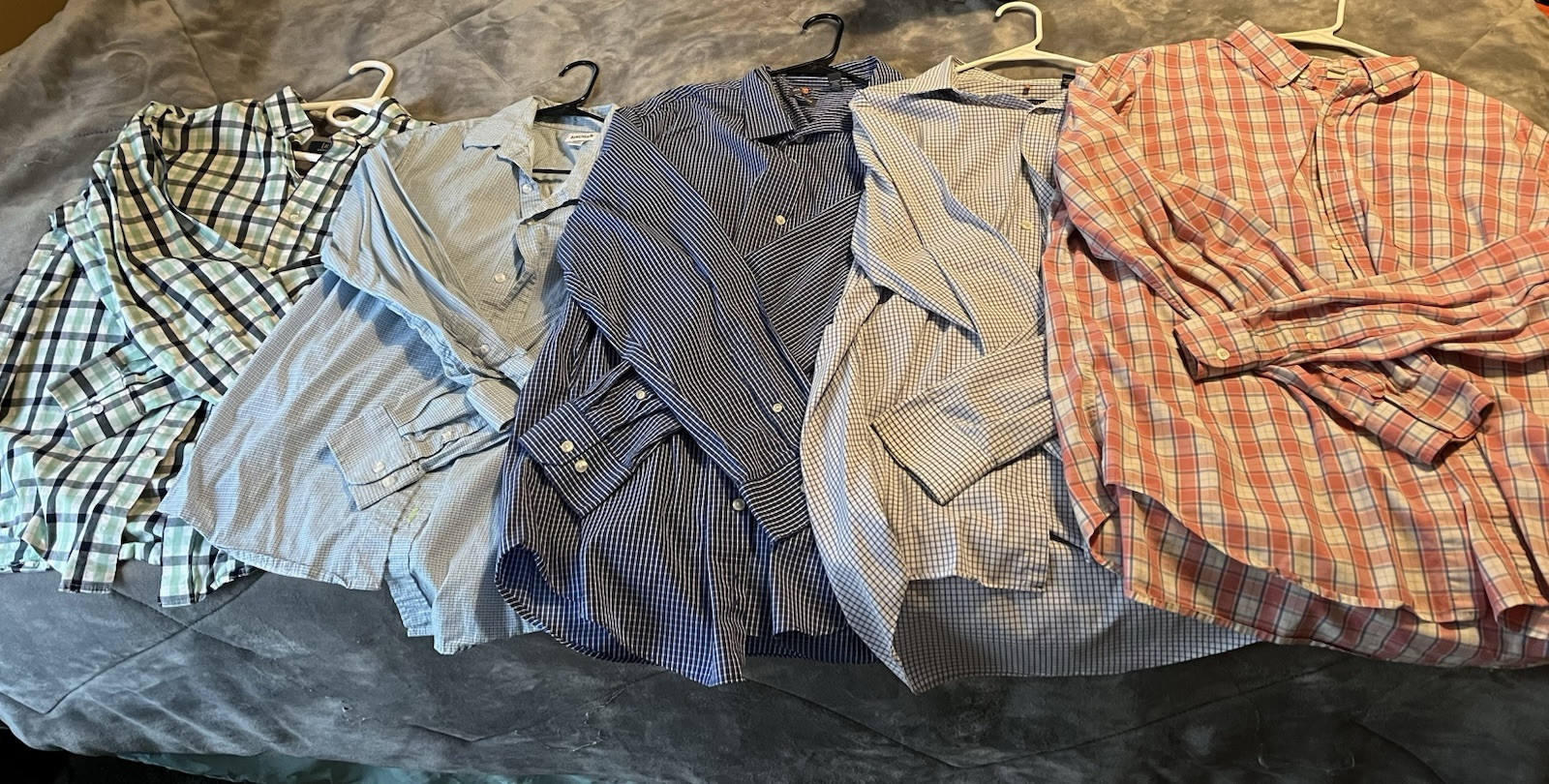 Various Brands Size Large Men’s Button Ups (5)