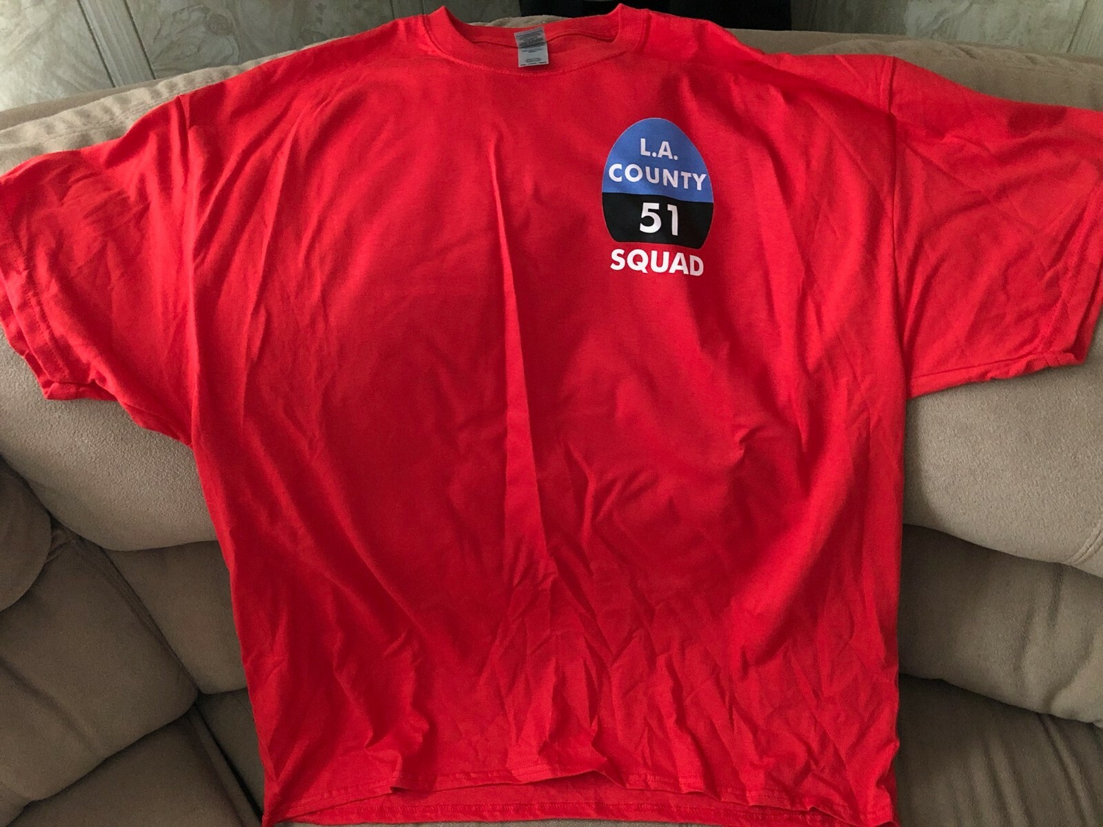 Emergency: L.A. Fire Department Gage DeSoto Squad 51 Paramedic Parody T Shirt