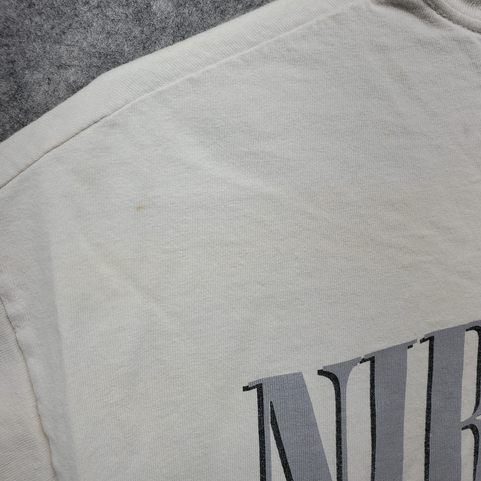Vtg Nirvana T-Shirt Men’s Size XL White 1996 Kurt Cobain Band Music *No Tag*