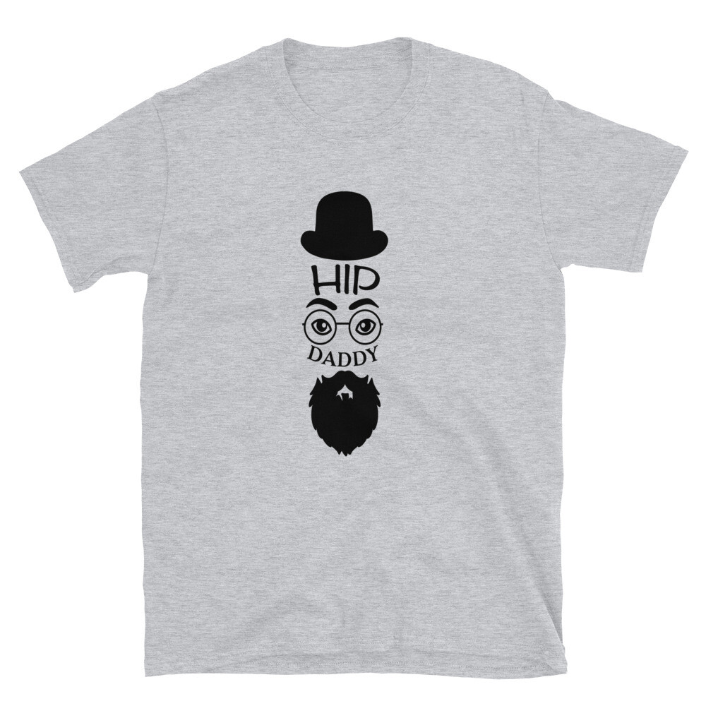 Hip-Daddy Cool Hipster Dad Loving Family T-Shirt