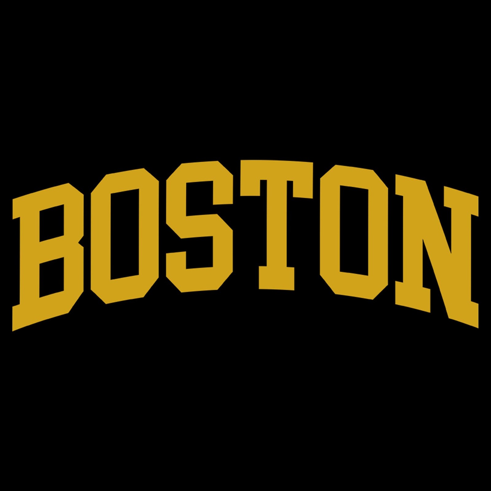 Men’s Lost Gods Collegiate Boston Name Logo T-Shirt