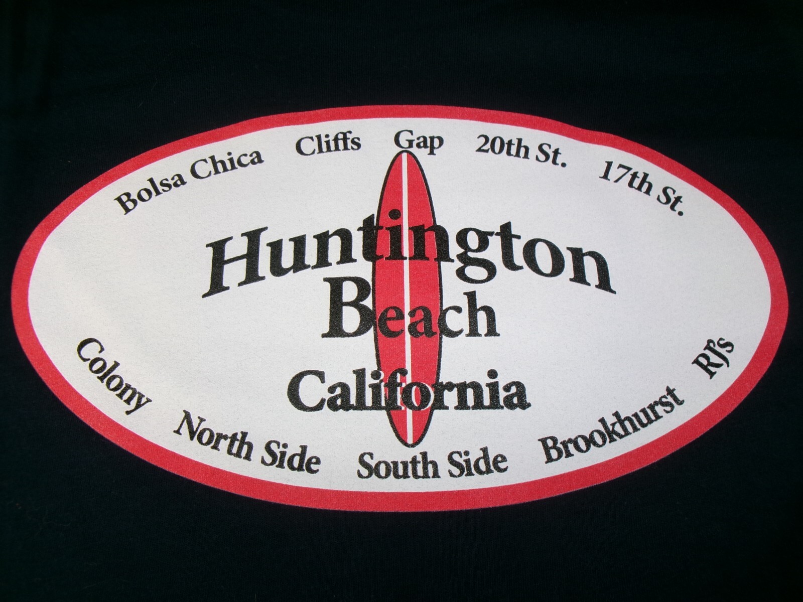 HUNTINGTON BEACH SURF BREAKS S/S CLOSE OUT NEXT LEVEL 100% SOFT COTTON NEW!