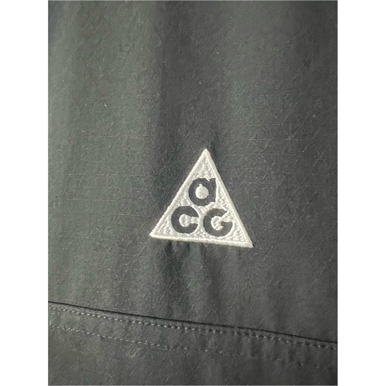 Nike ACG Men’s Devastation Trail Dri-FIT UV Utility Shirt Black Gorpcore Sz. XL