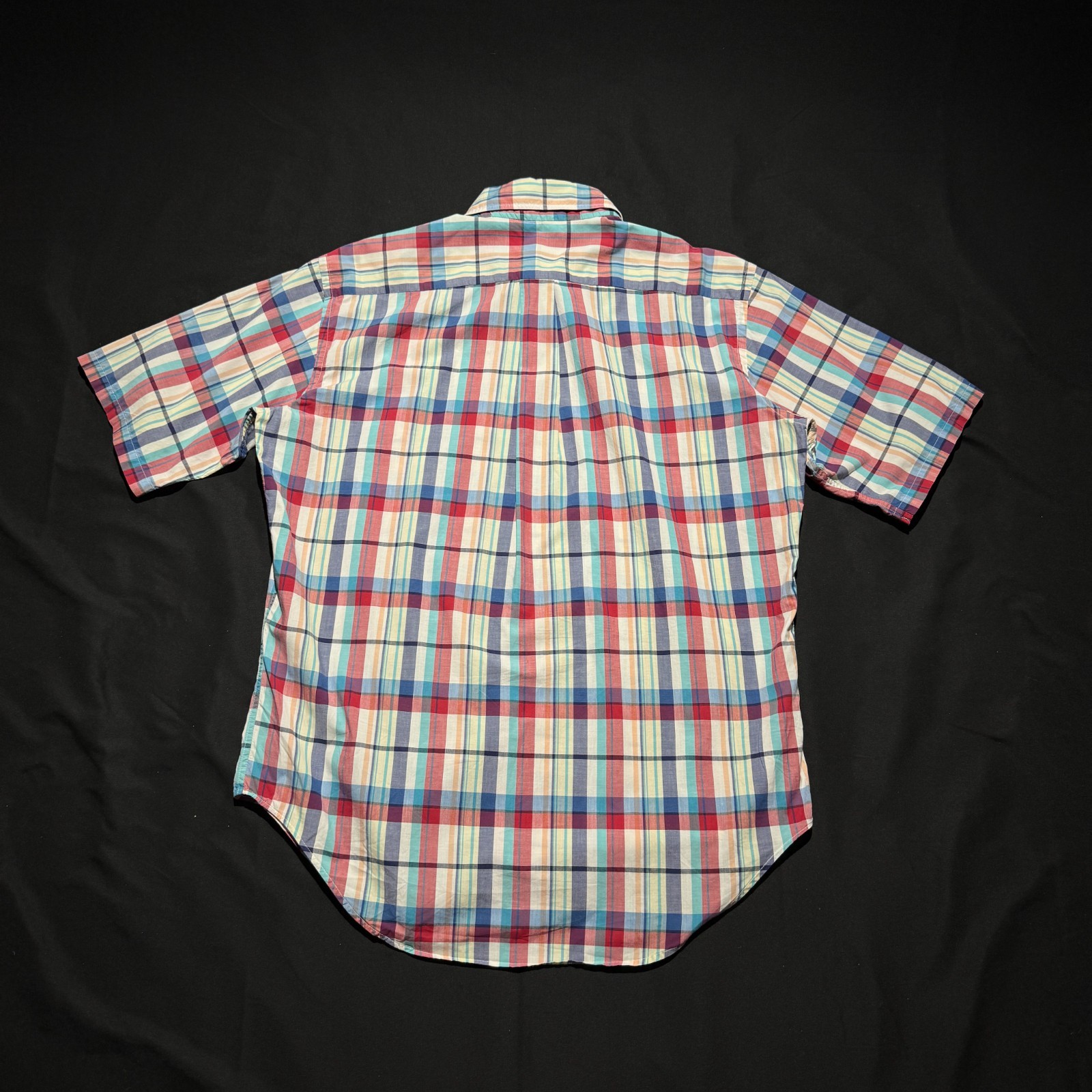 Tailored Mens Shirt Pima Cotton 44 Chest 30 Long Multicolored Tailored in USA