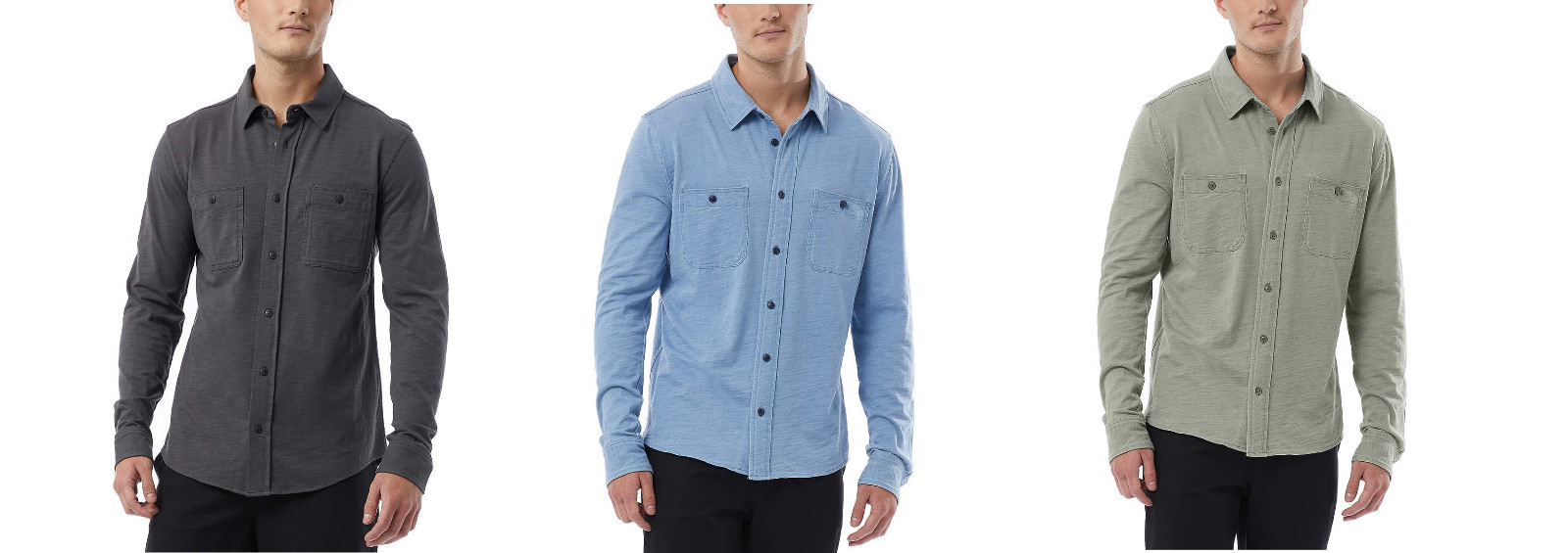32 Degrees Men’s Long Sleeve Button Down Shirt