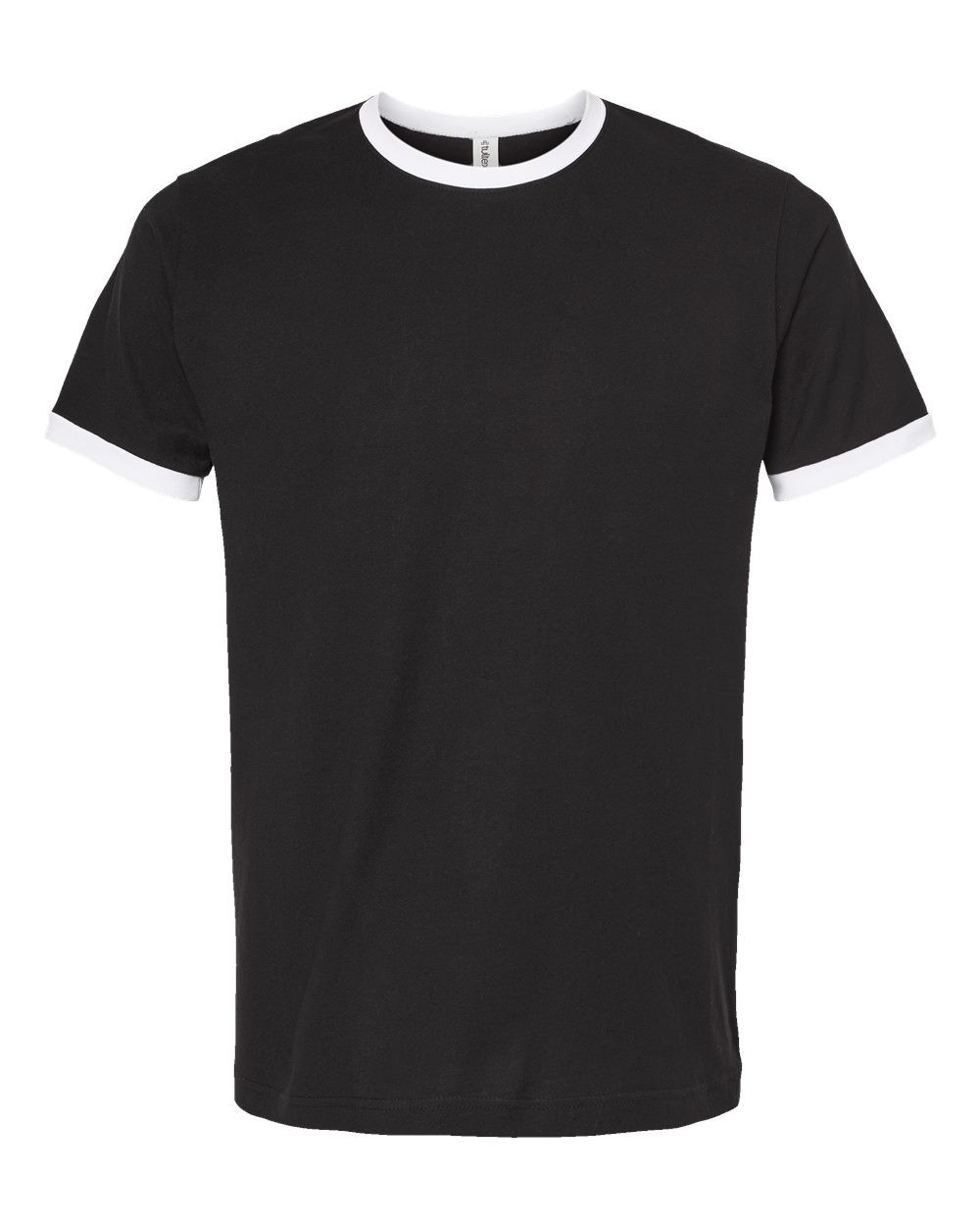 Tultex 246 Ring-Spun T-Shirt Short Sleeve Jersey Ringer Sizes XS-3XL