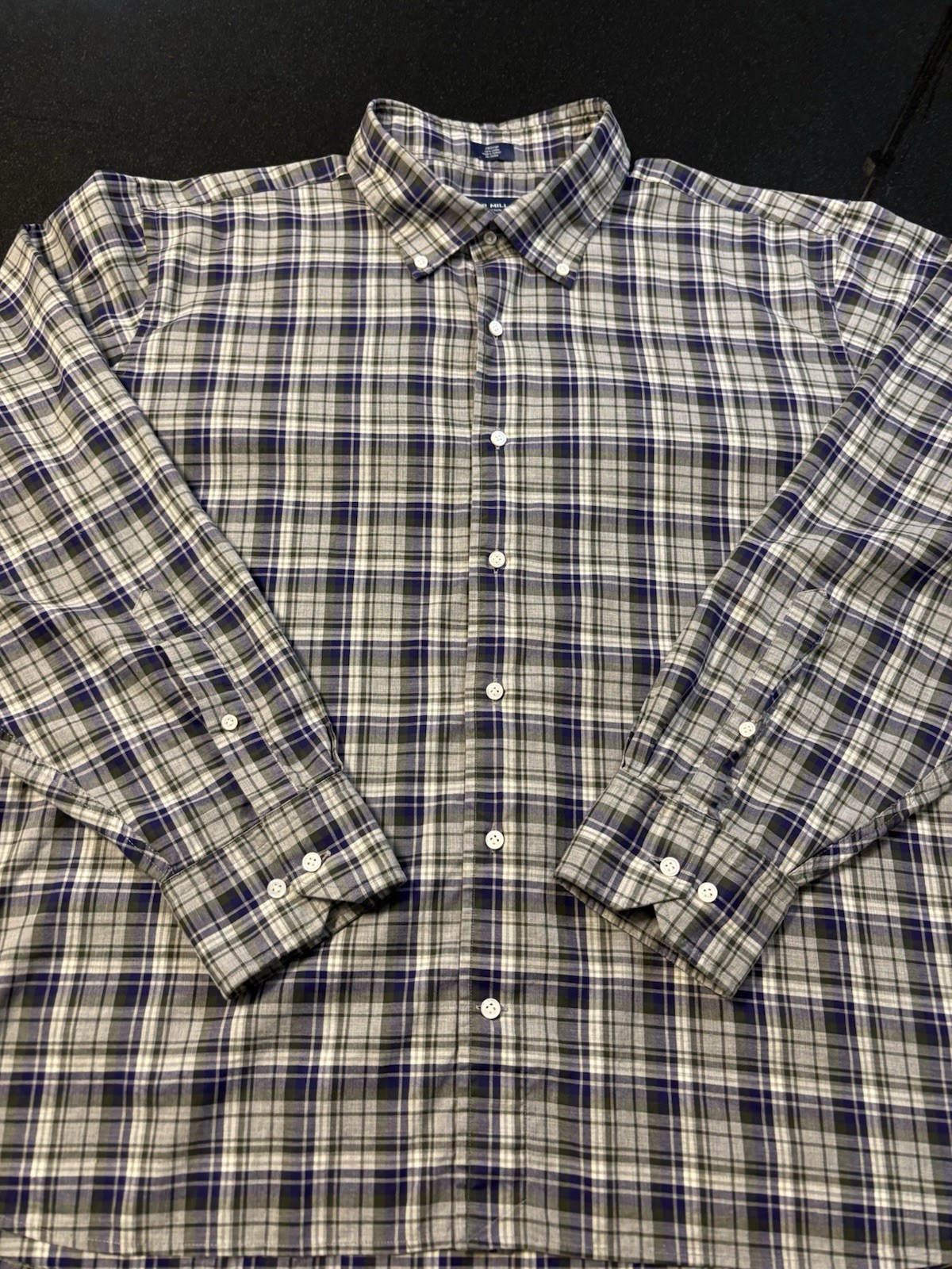 Peter Millar Collection Men’s Flex Finish Shirt Long Sleeve Button Down 2XL
