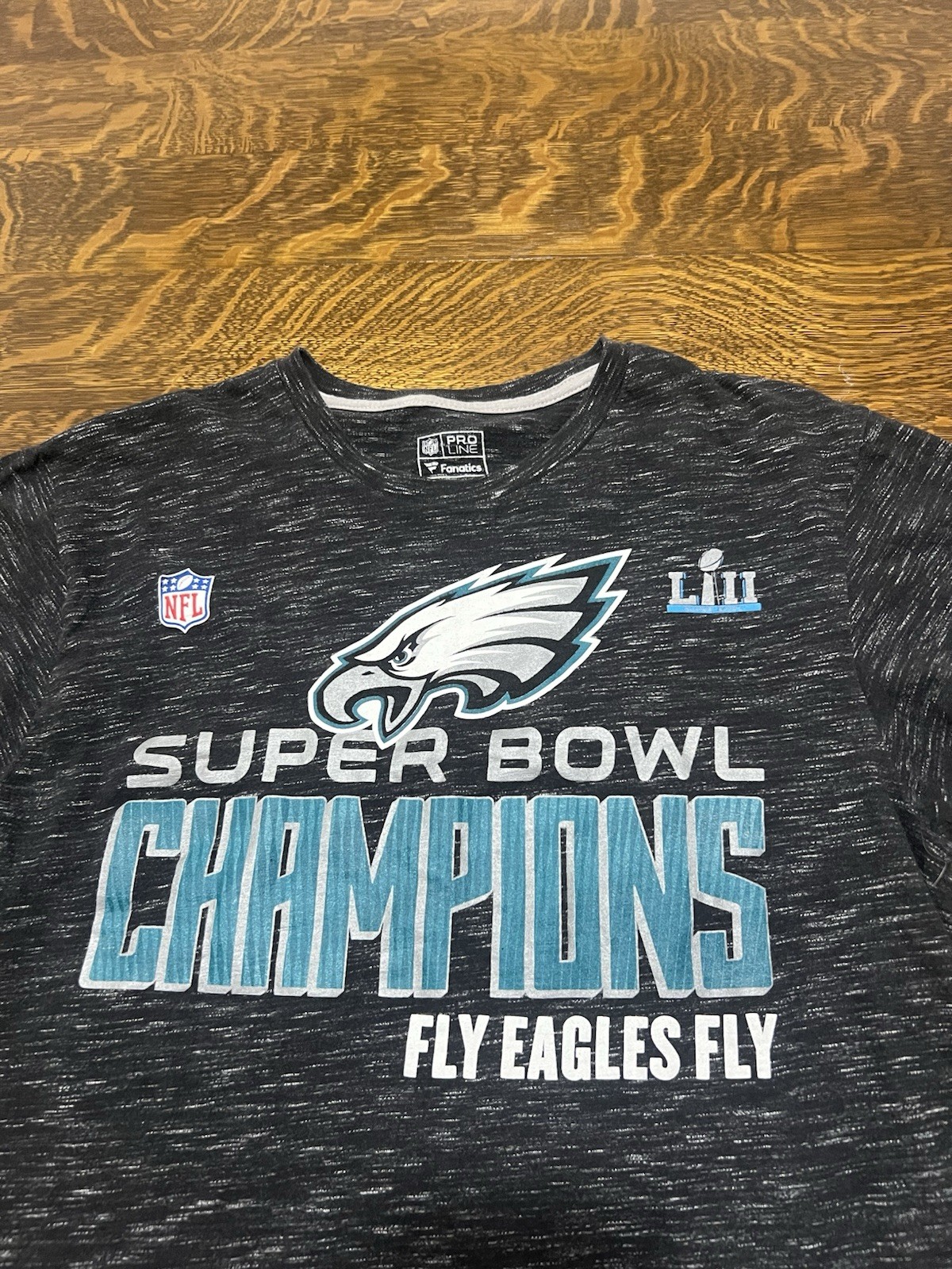 Philadelphia Eagles Super Bowl LII Champions Shirt Mens M Fly Eagles Fly