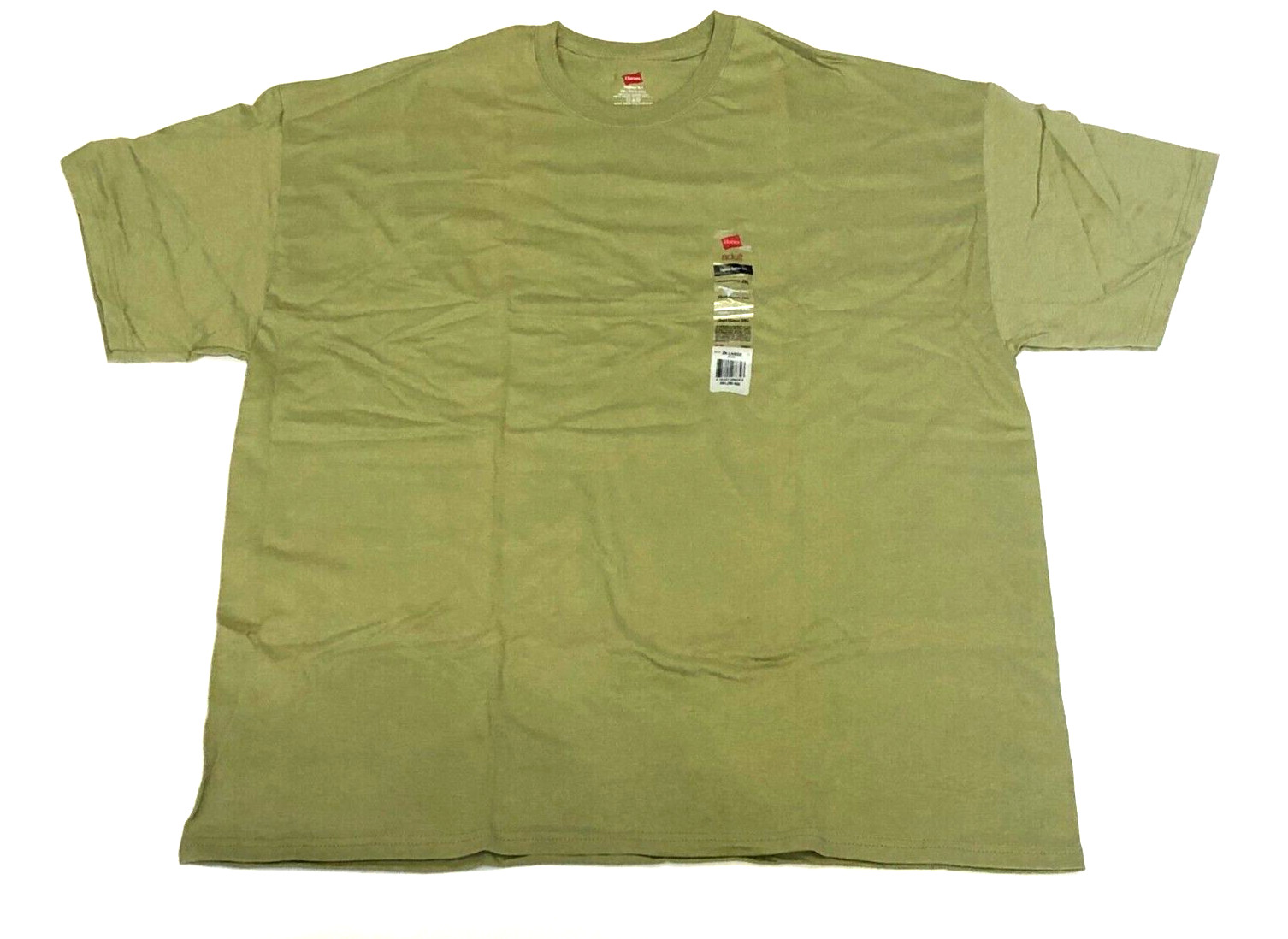 2 New Hanes Men’s Tagless Comfort Soft 100% Cotton T-Shirt-Size 2XL