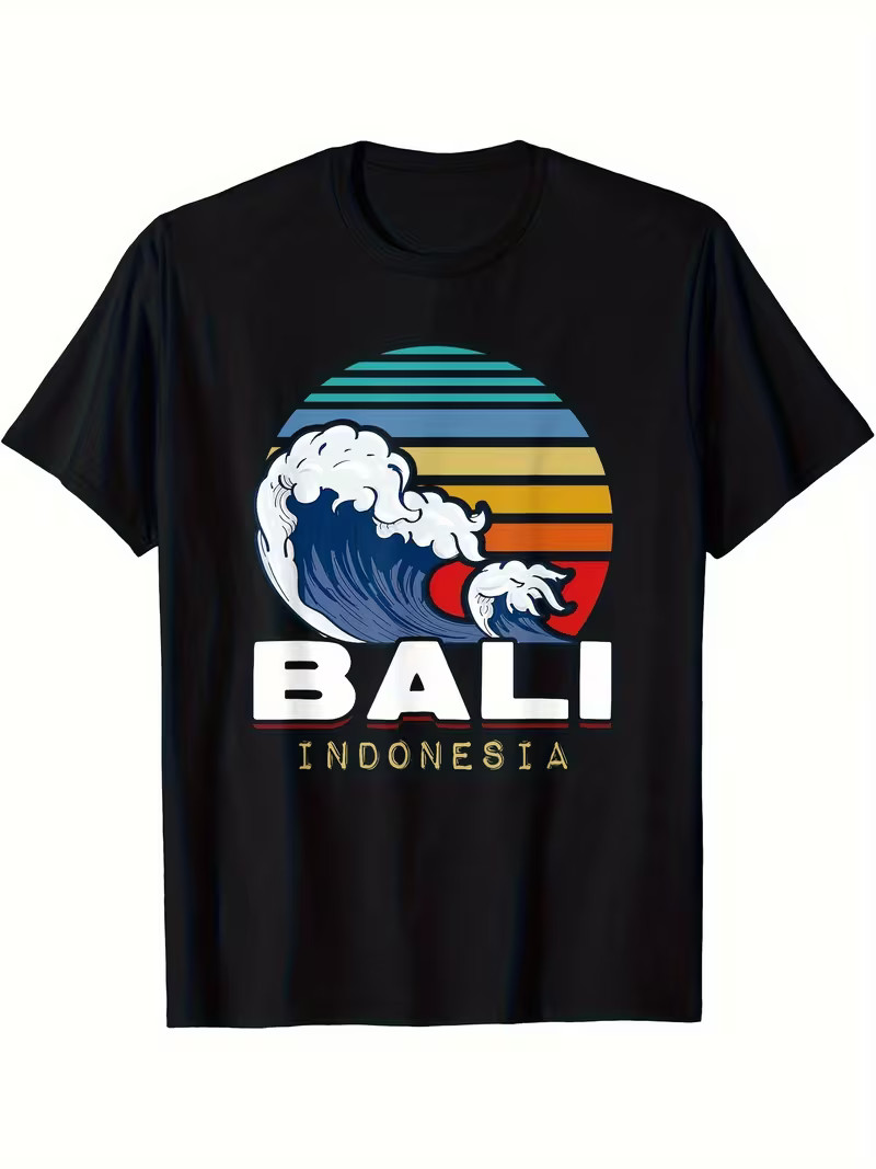 Bali Indonesia T-Shirt, Men’s T-Shirt