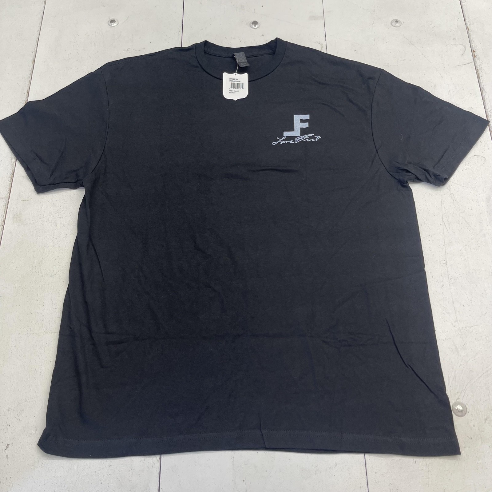 Lane Frost Shirt Mens XL Black Legend Lives Forever Graphic Tee Bull Riding