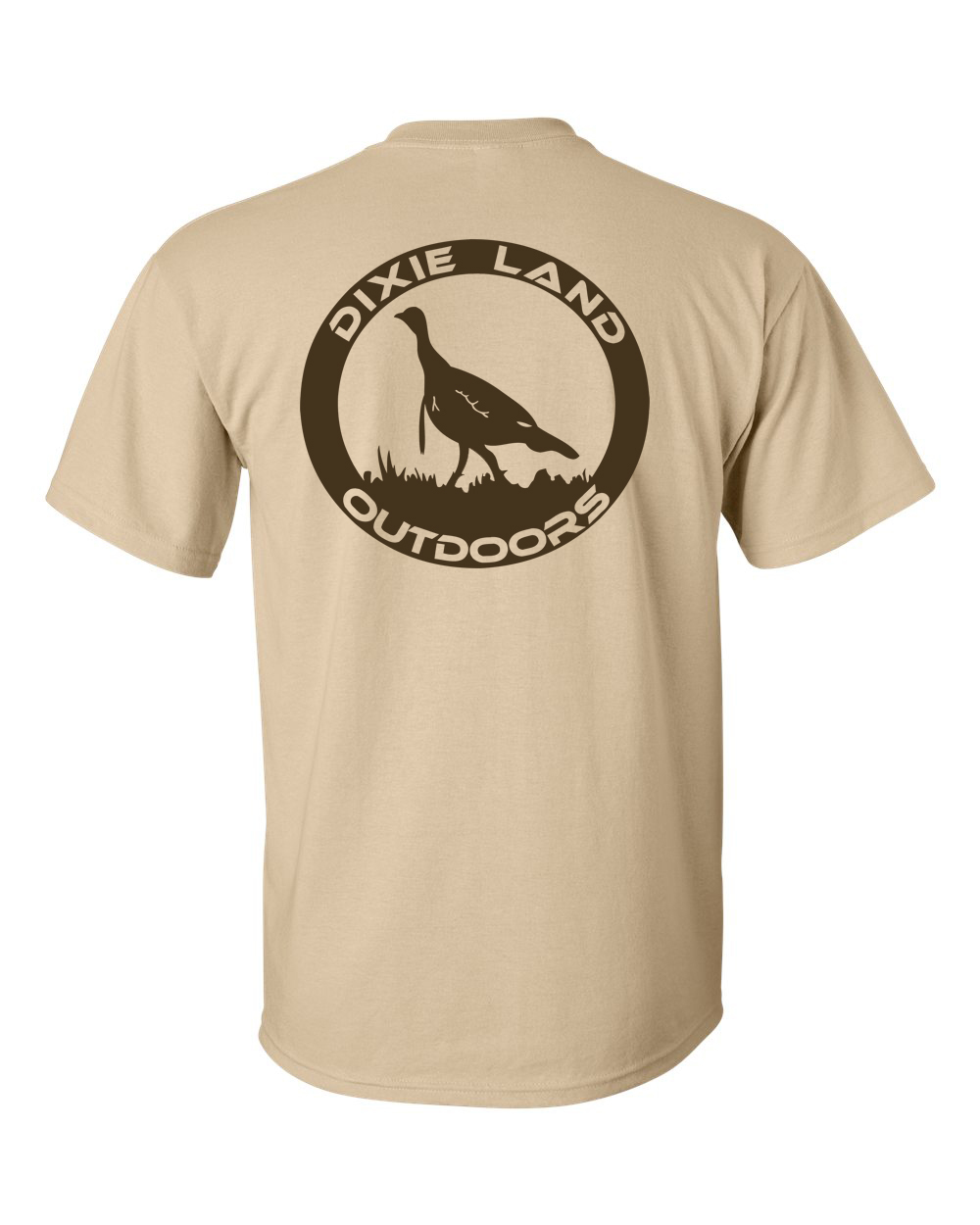 Dixie Land Outdoors Turkey Logo T shirt.Bow Hunter,compound bow,archery,hunt