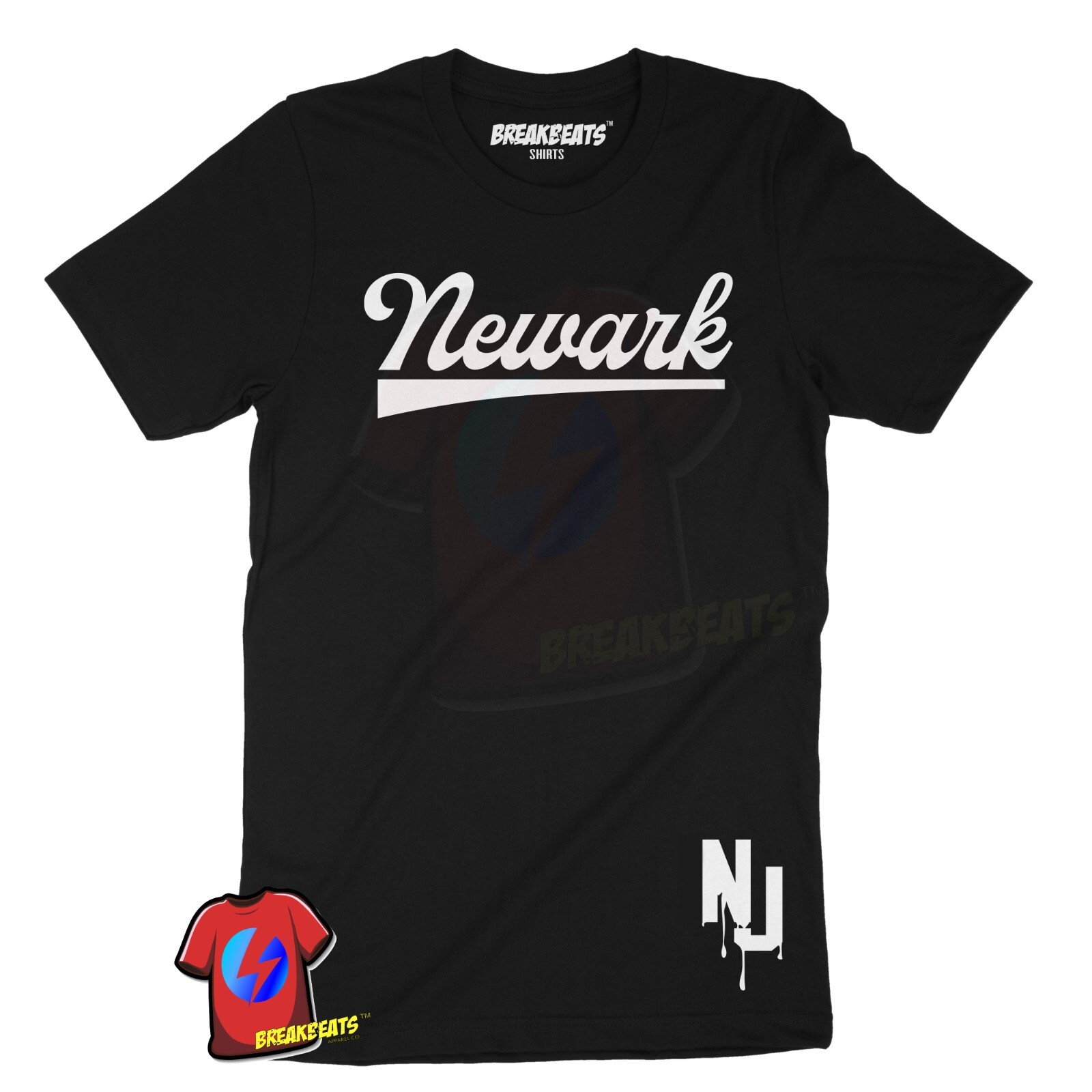 Newark NJ Brick City New Jersey Graphic Design Unisex Men’s T Shirt