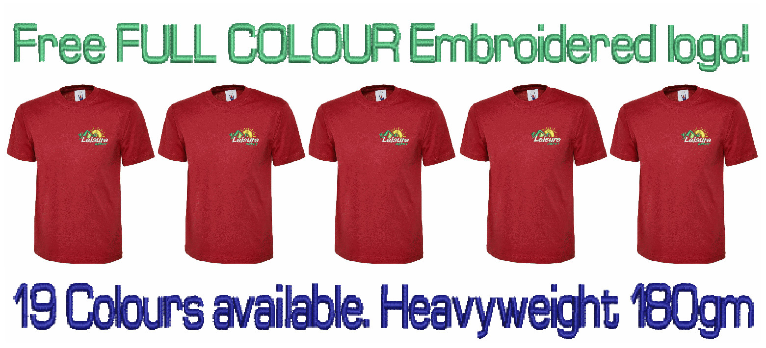T-Shirt (Pack of Five) Workwear Uniform. Free personalised logo of your choice.