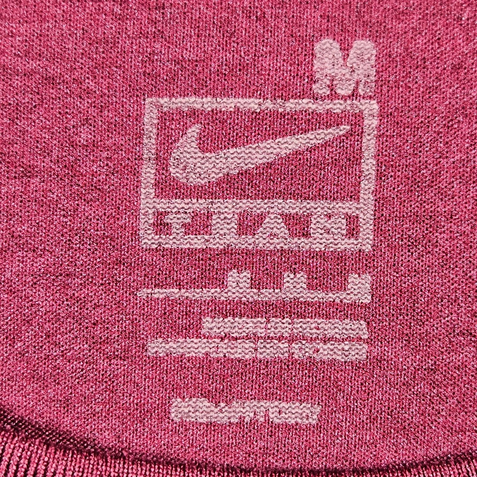 Nike Fit Arizona Sun Devils Short Sleeve Shirt Red Mens Medium