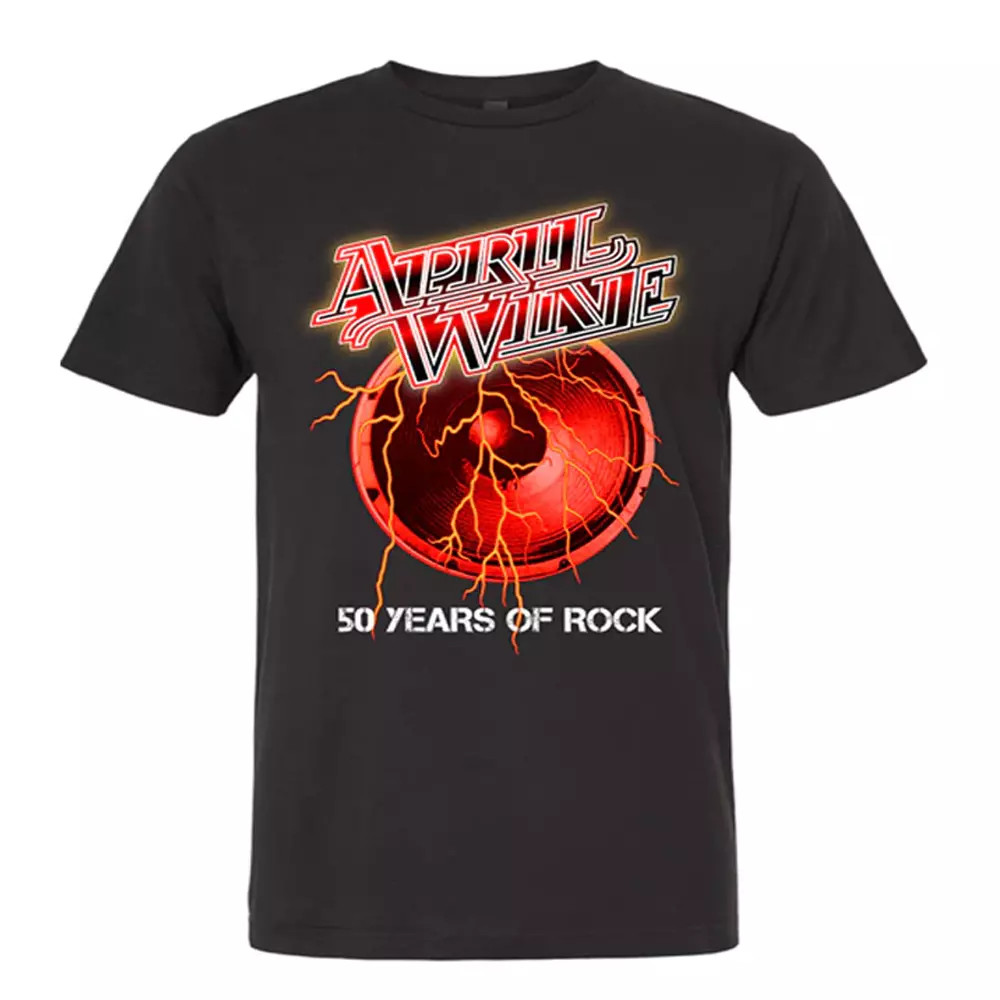 April Wine band 50 years of rock T Shirt Full Size S-5XL