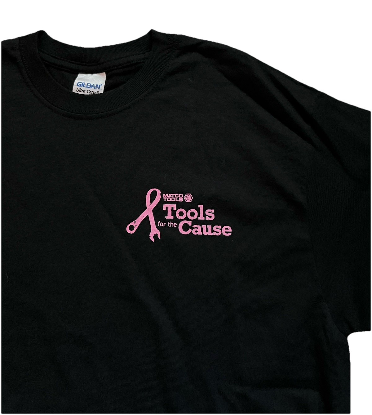 Matco Tools Logo Men’s T-Shirt Breast Cancer Awareness Men’s Tee Size M New