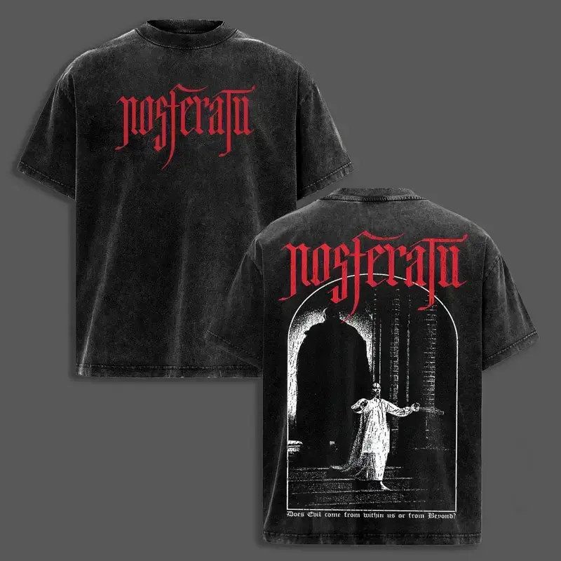 Nosferatu T-Shirt, Vintage Horror Movie Graphic Tee, Classic Vampire Poster Shir
