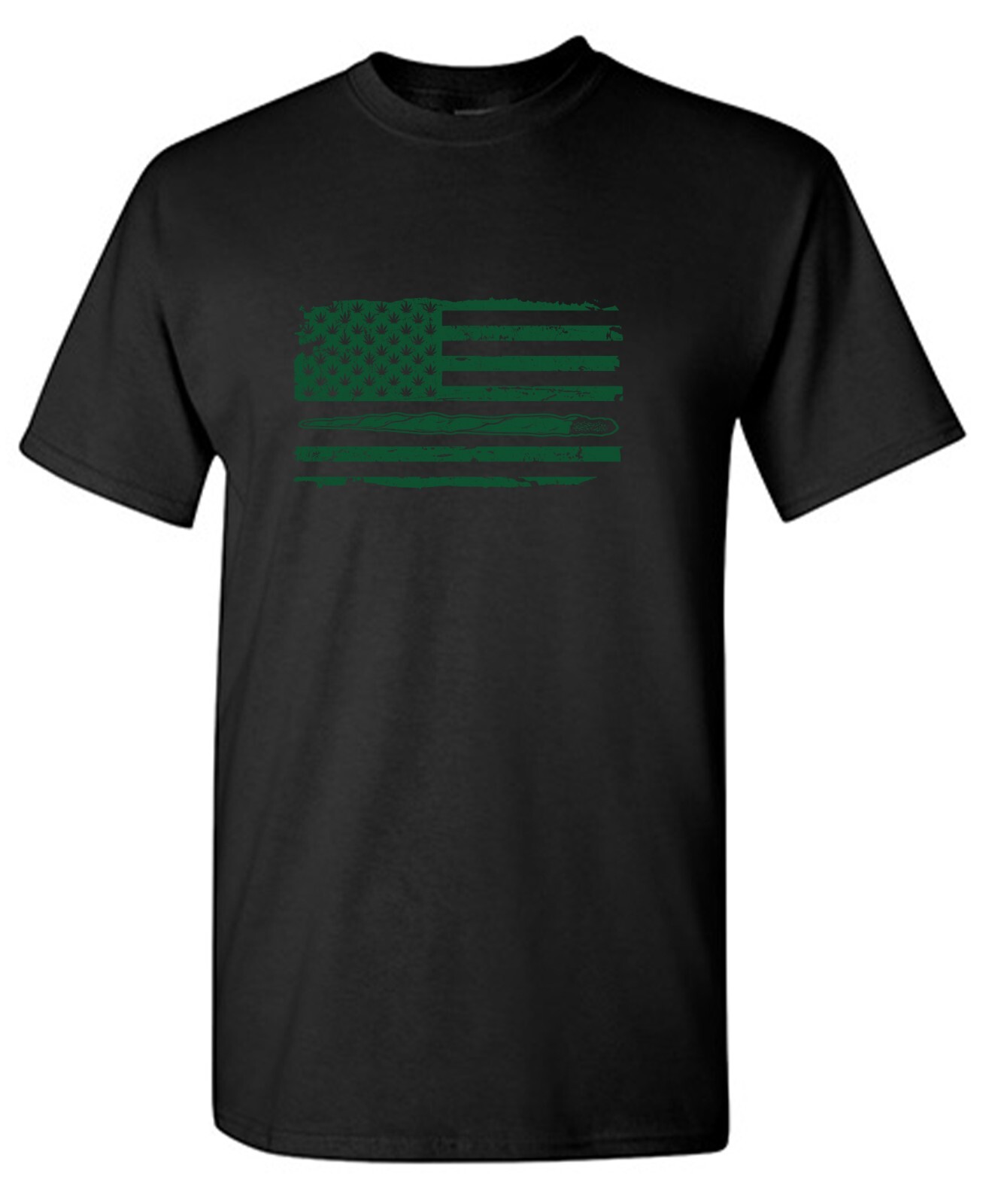 420 Flag Sarcastic Humor Graphic Tee Gift For Men Novelty Funny T Shirt